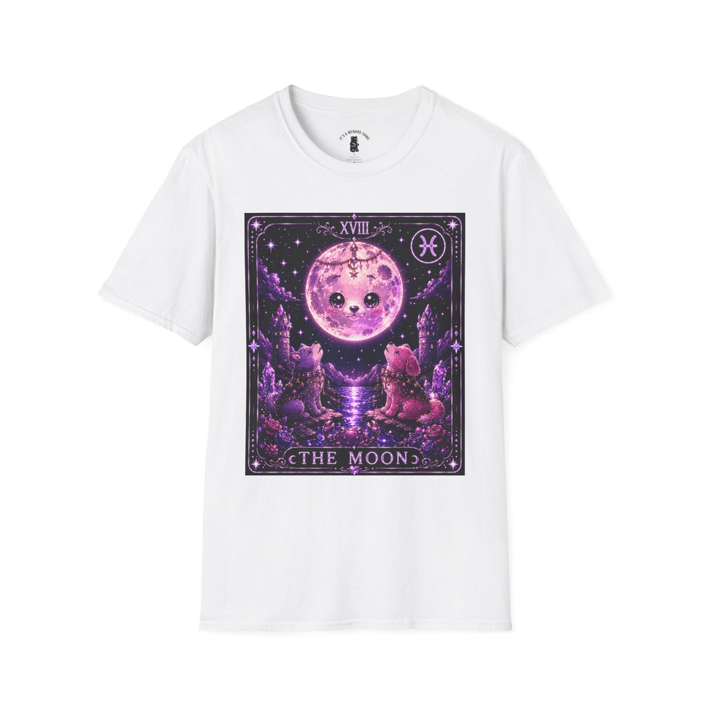 The Moon Tarot Astrological Style Oozy Bear Gummy Friend- Graphic Shirt
