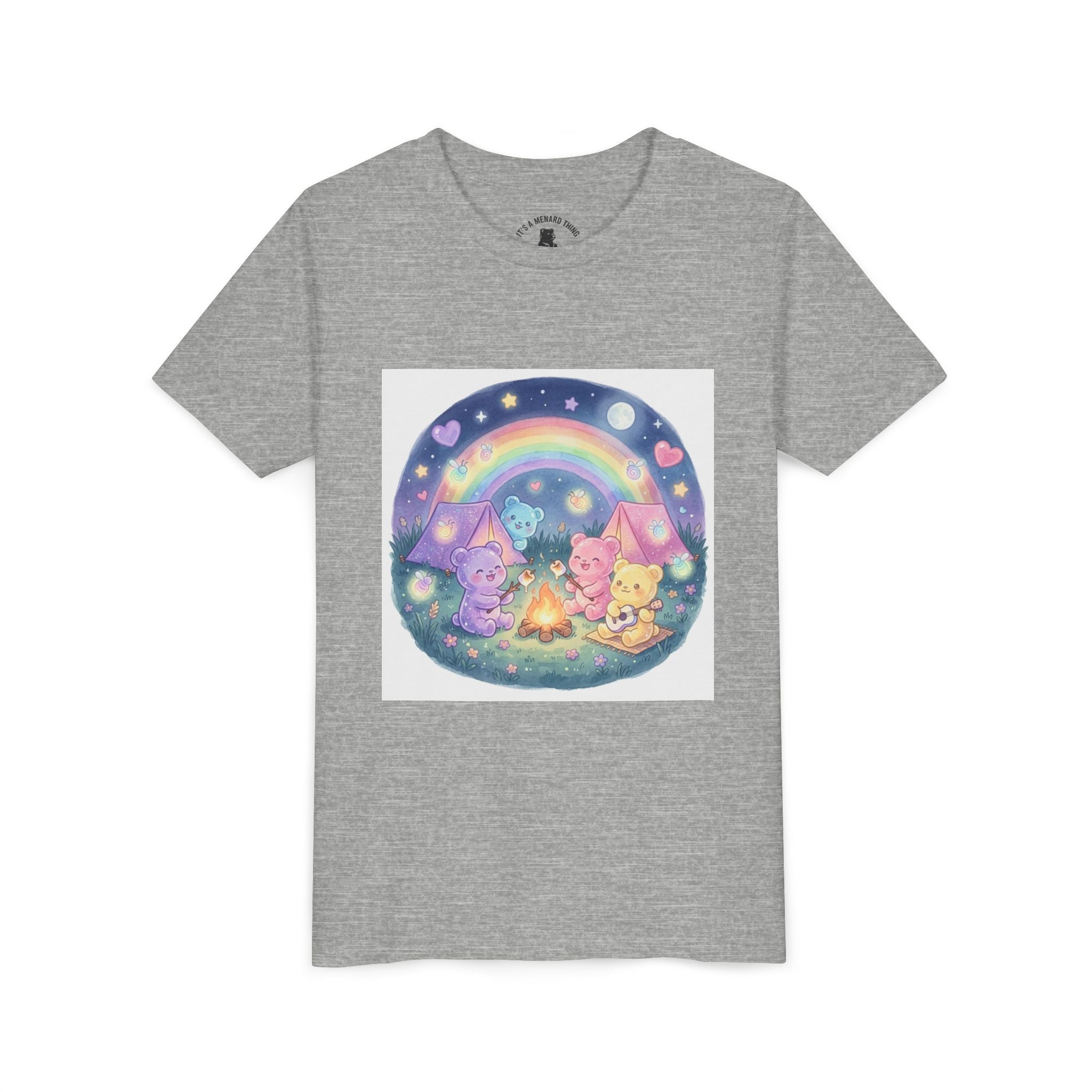 Campfire Story Time, Fireflies Paradise while roasting Marshellos, Gooey Gummy Friends