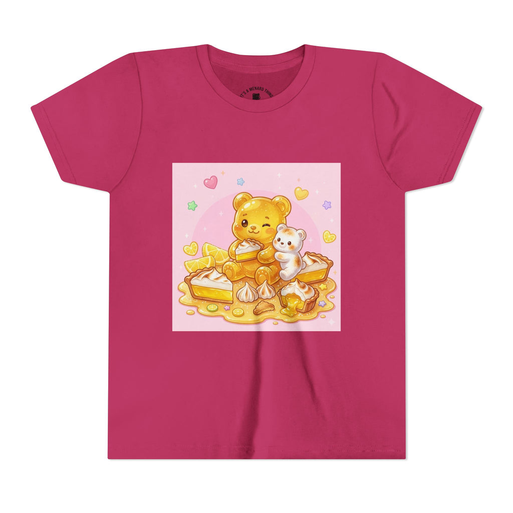 Lemon Meringue Pie Gooey Gummy bear Youth Tee