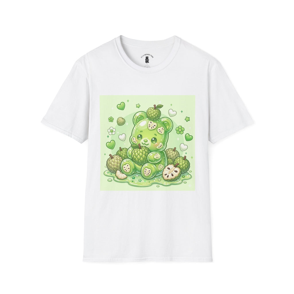 Yummy Ripe Sugar Apple, Exotic Oozy Gummy Bear- Kawaii Graphic Shirt