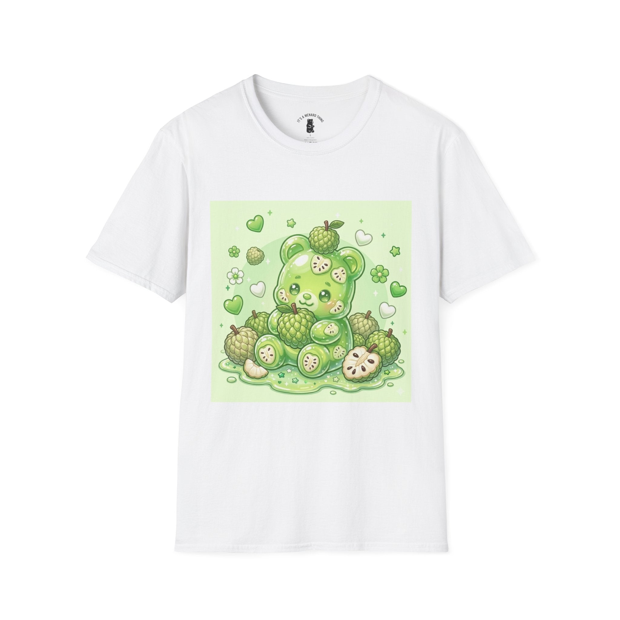 Yummy Ripe Sugar Apple, Exotic Oozy Gummy Bear- Kawaii Graphic Shirt