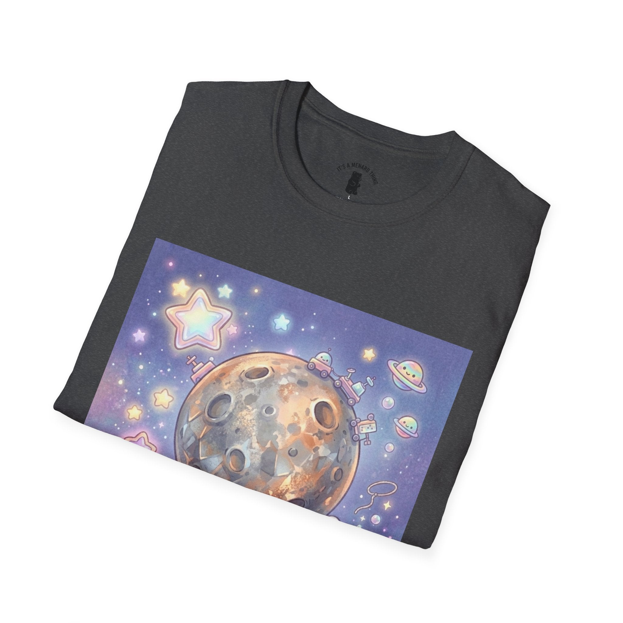 Smart as Me called Mercury Silver crystal Gooey Gummy Bear — Kawaii Graphic T-Shirt