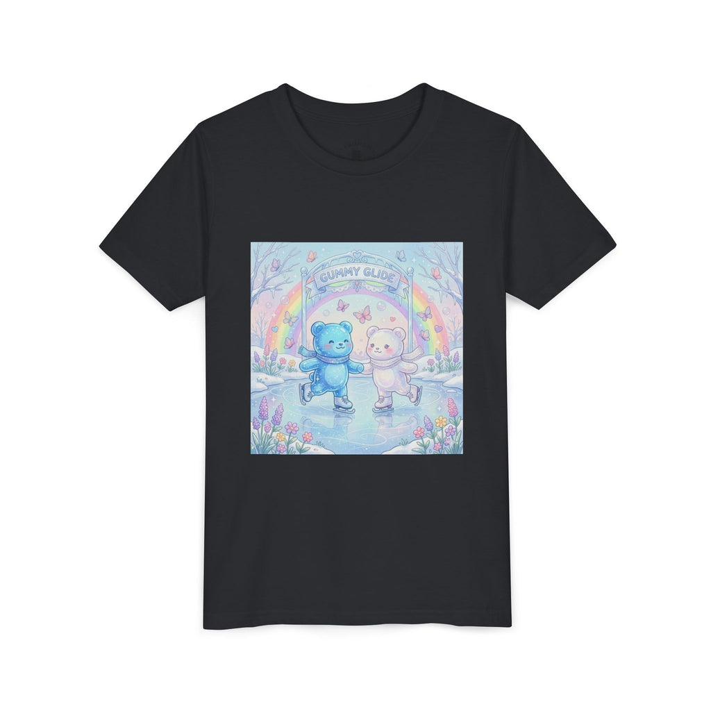 Ice Skating Gooey Gummy Bears- Youth T-Shirt
