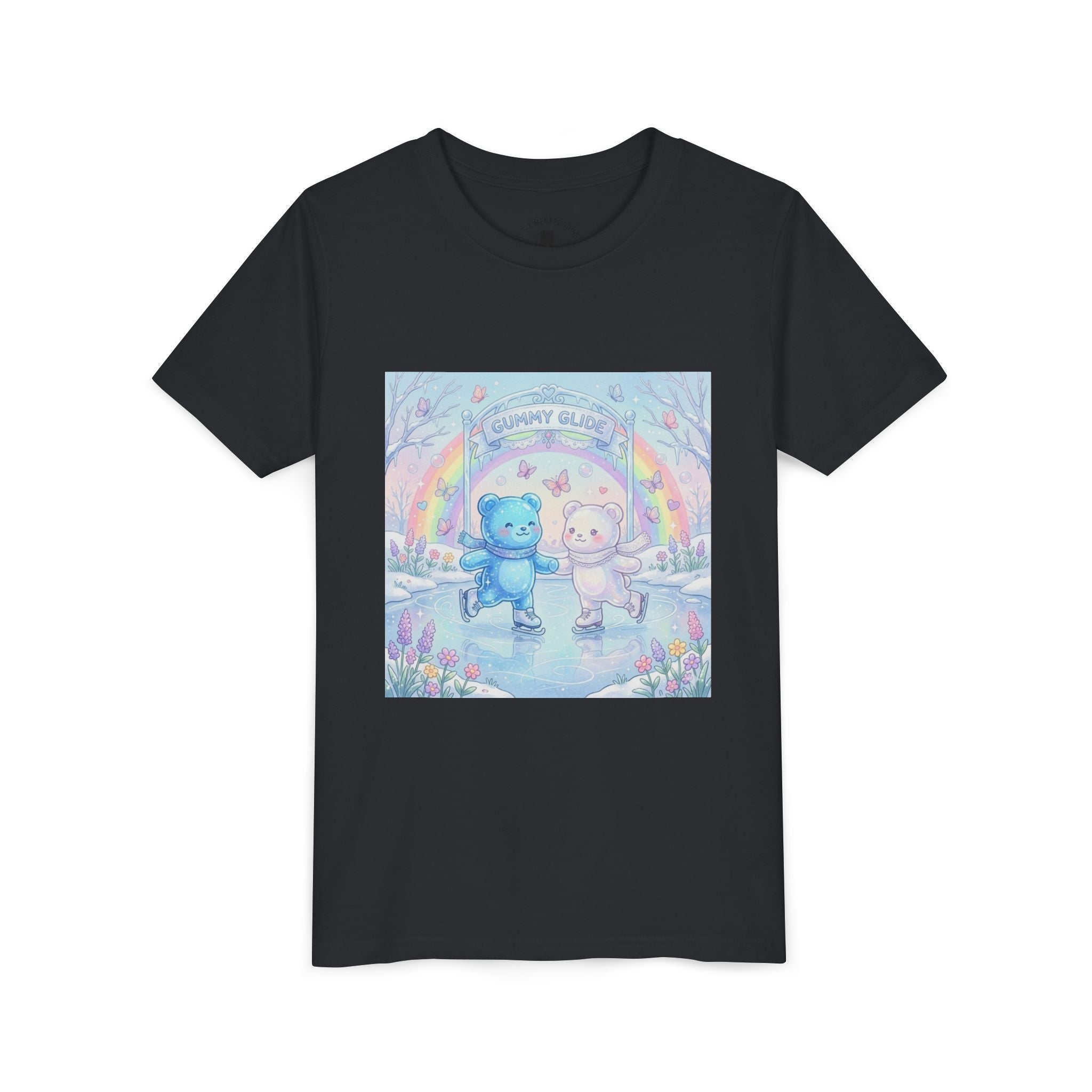 Ice Skating Gooey Gummy Bears- Youth T-Shirt