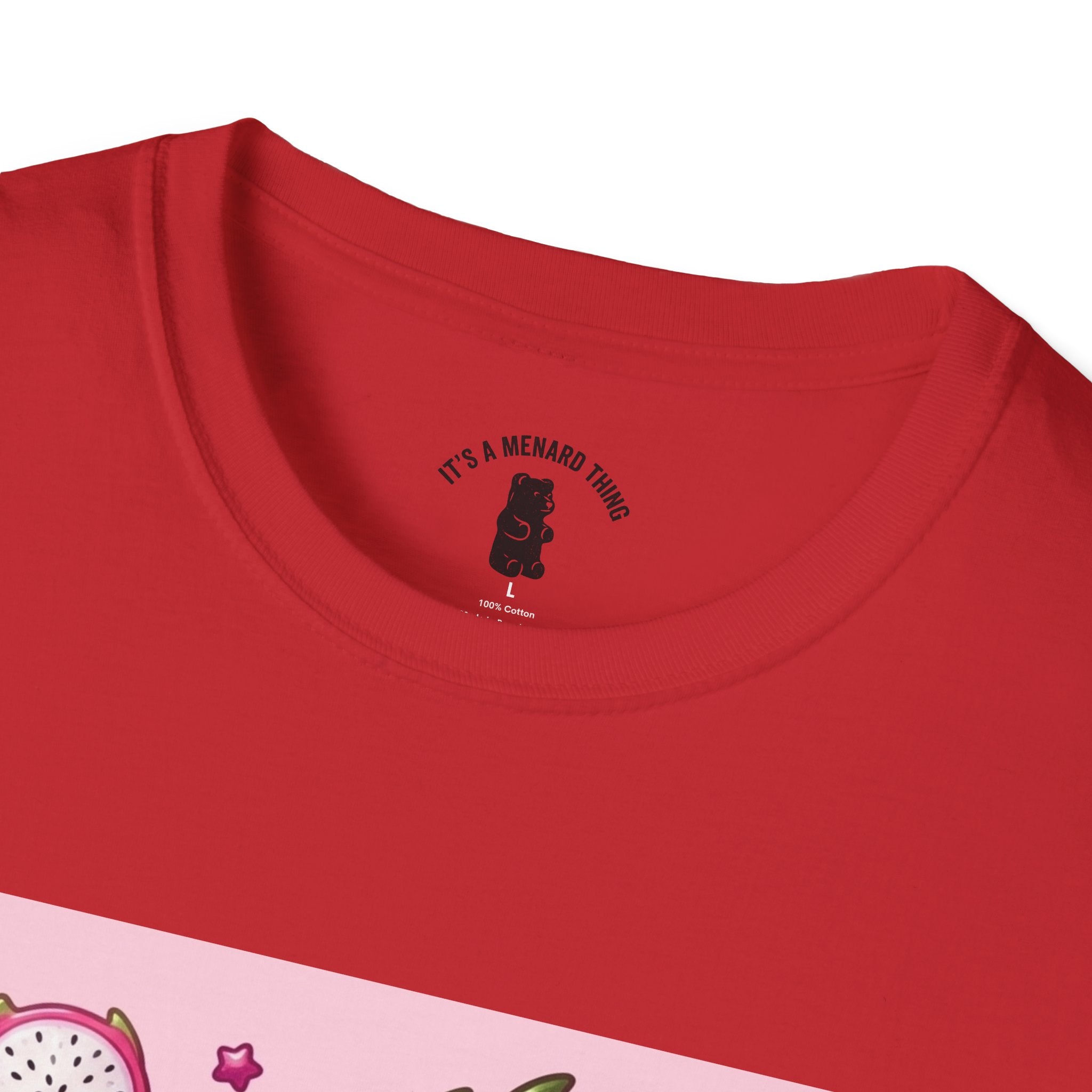 Exotic Pink Dragon Fruit Gooey Gummy Bear  — Adorable Graphic T-Shirt