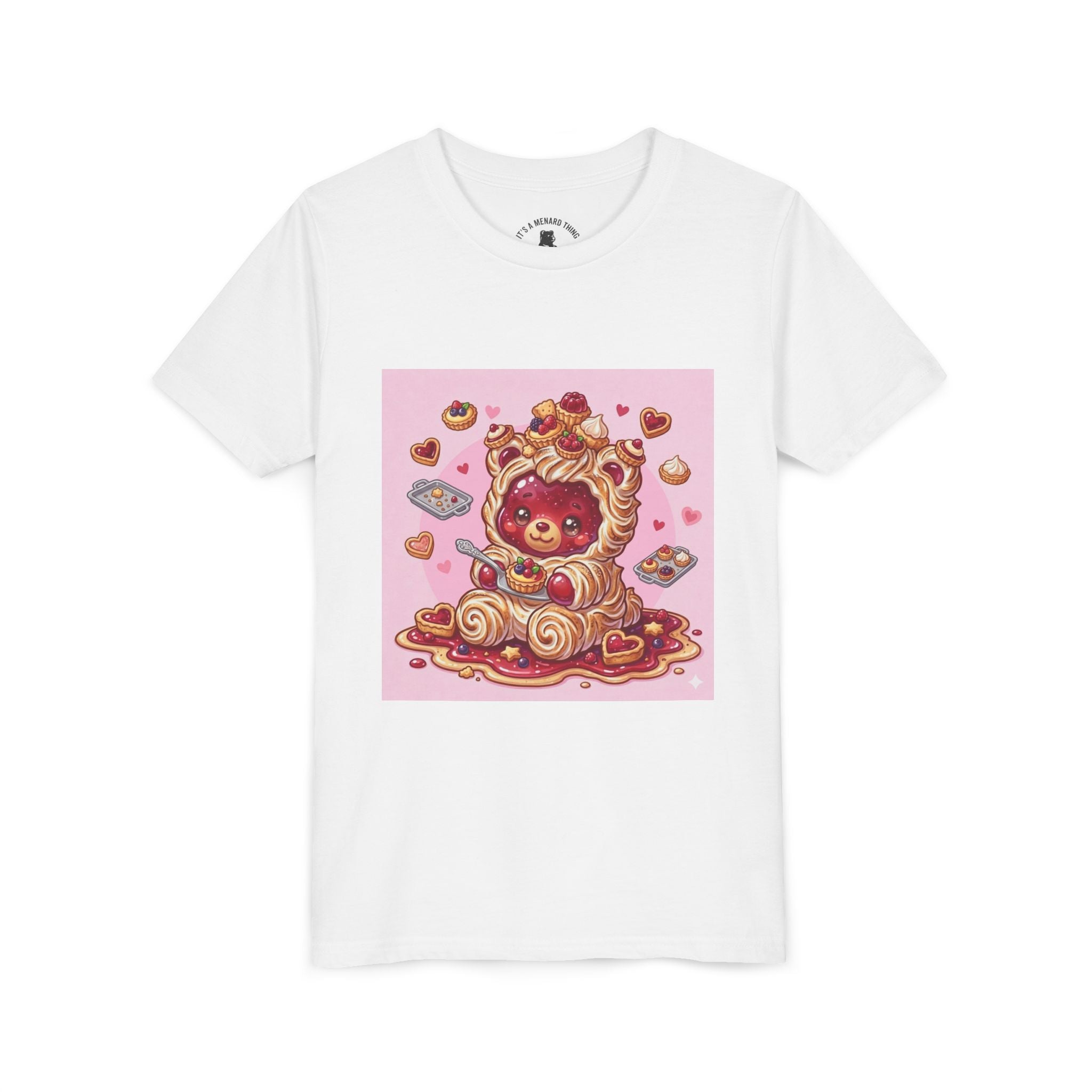 Whipper Berry Tart Gooey Gummy Bear Graphic Youth Shirt