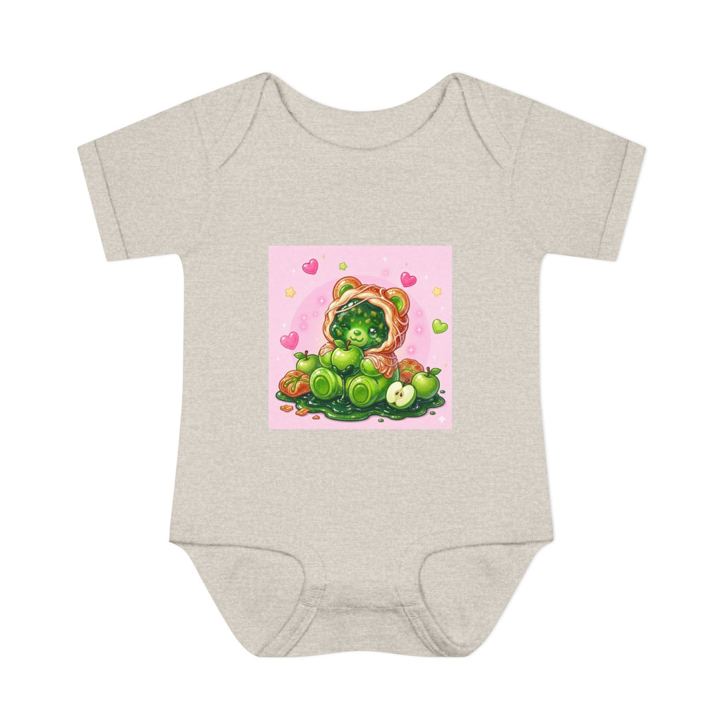 Green Apple Danish Gooey Gummy Bear in Puff PJs
