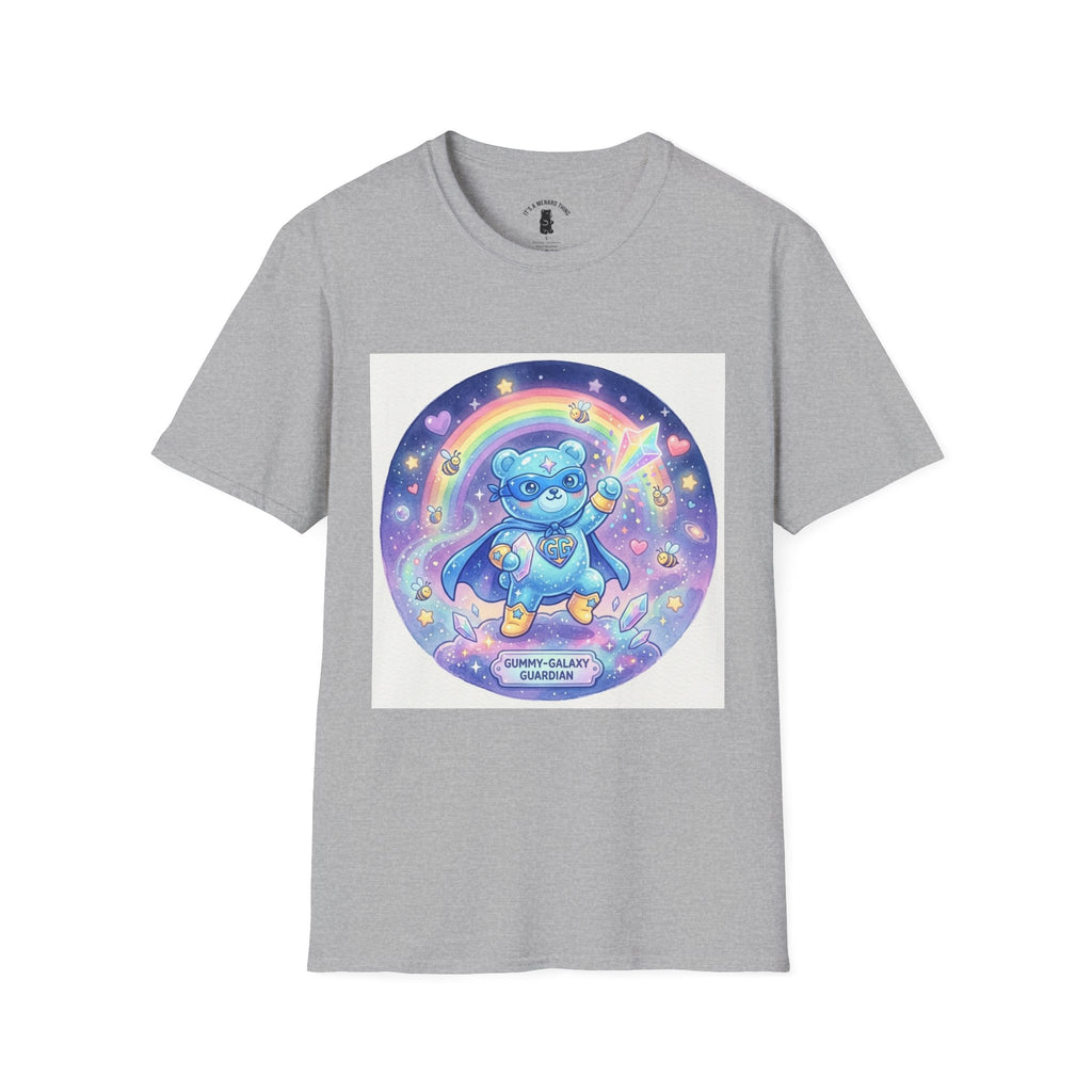 Mighty Super Crystal Gooey Gummy Bear- Kawaii Graphic T-Shirt