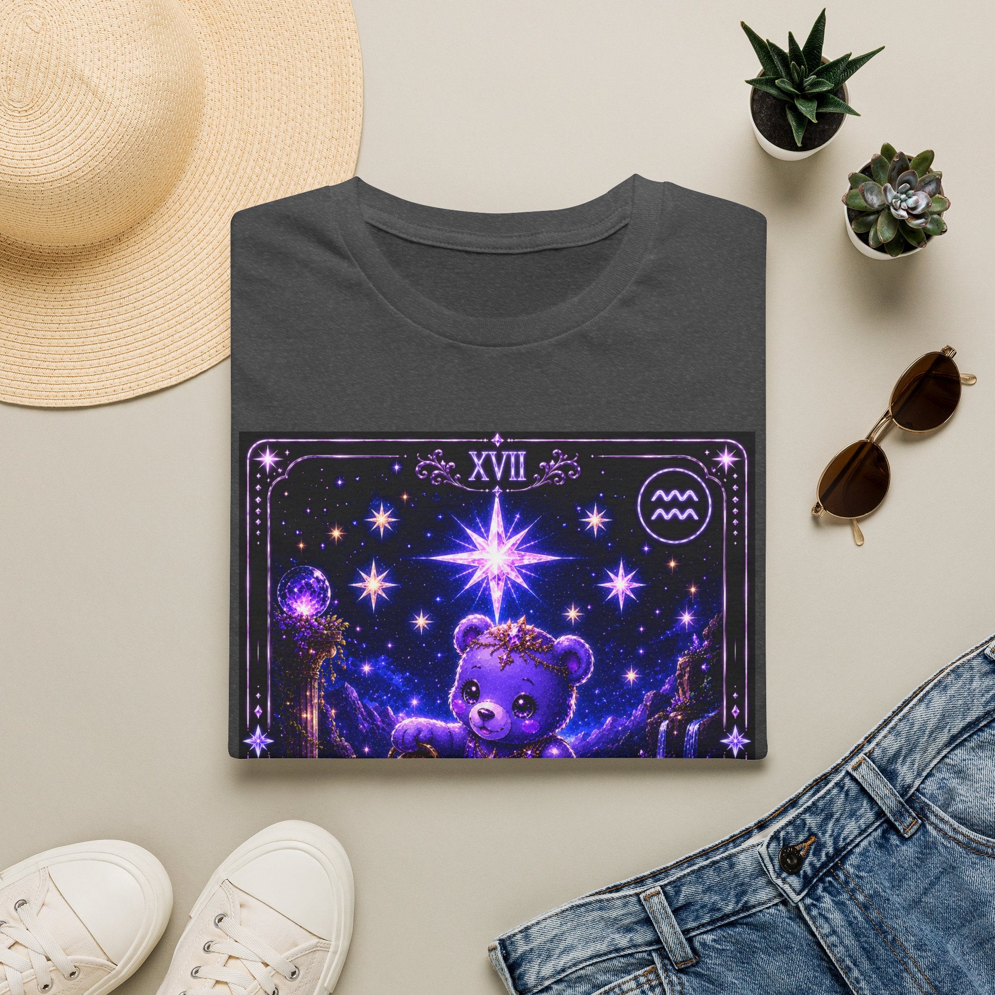 The Star Tarot Cosmic Night Oozy Bear Gummy Special Addition- Graphic Shirt
