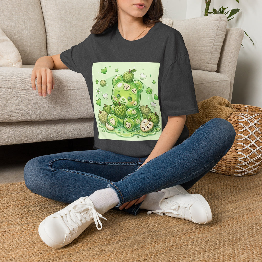 Yummy Ripe Sugar Apple, Exotic Oozy Gummy Bear- Kawaii Graphic Shirt