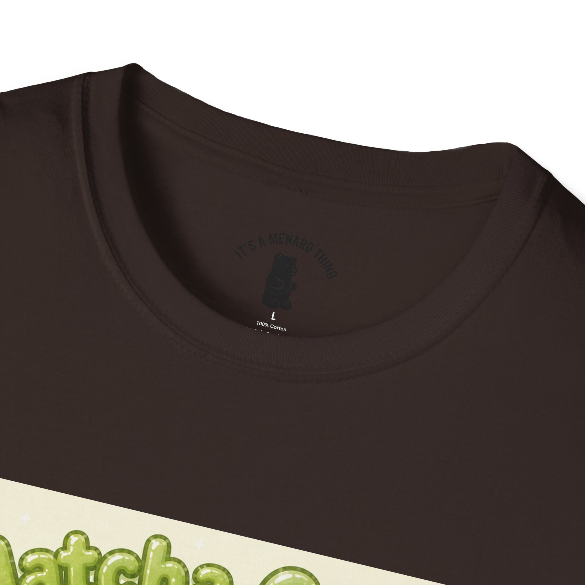 Matcha Cream Gooey Gummy Bear — Cute Green Tea Kawaii Graphic Tee