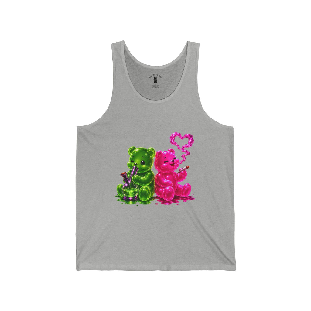 Smoking Buddies, High Oozy Bear Special Addition- Graphic Tank Top (Adults Only!)