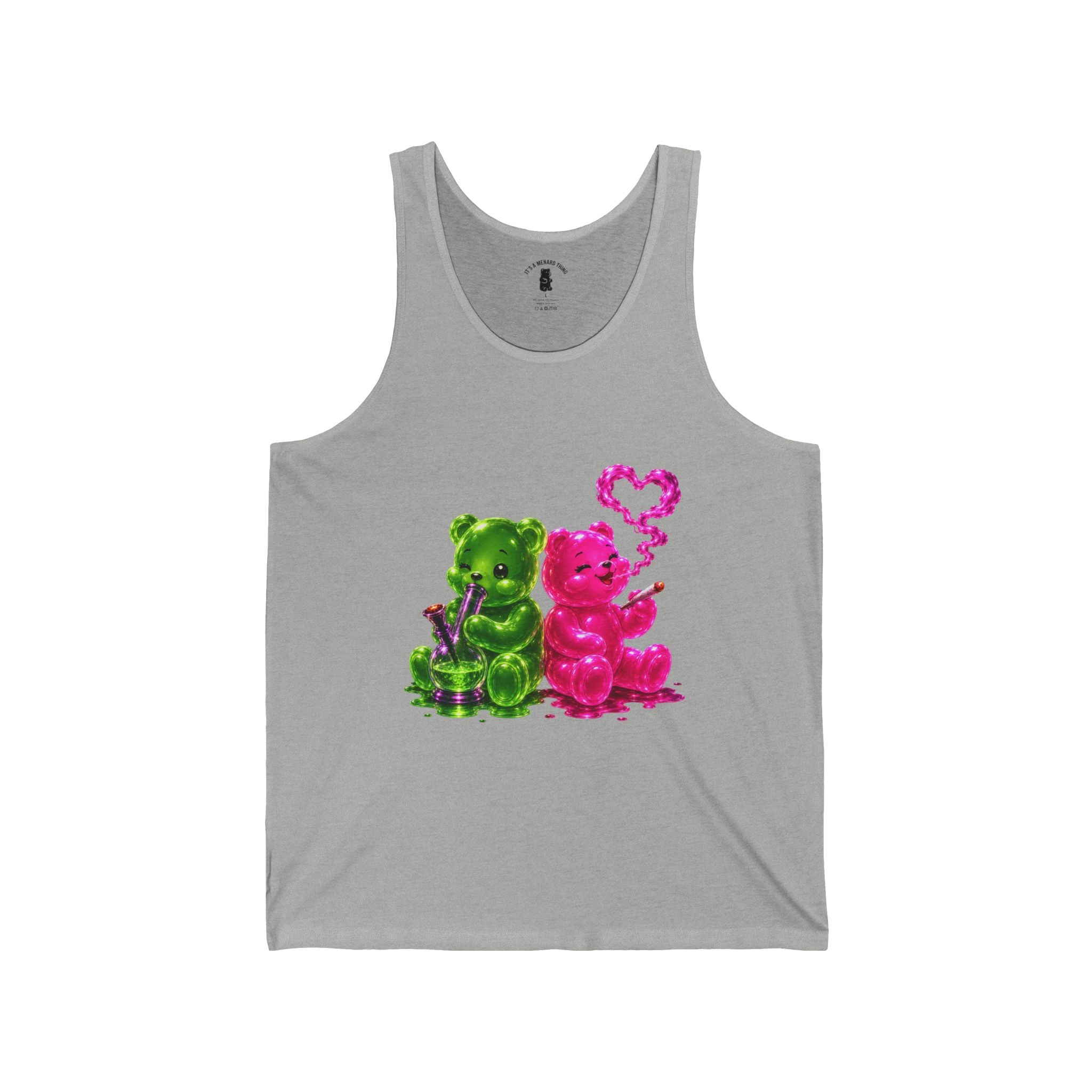 Smoking Buddies, High Oozy Bear Special Addition- Graphic Tank Top (Adults Only!)