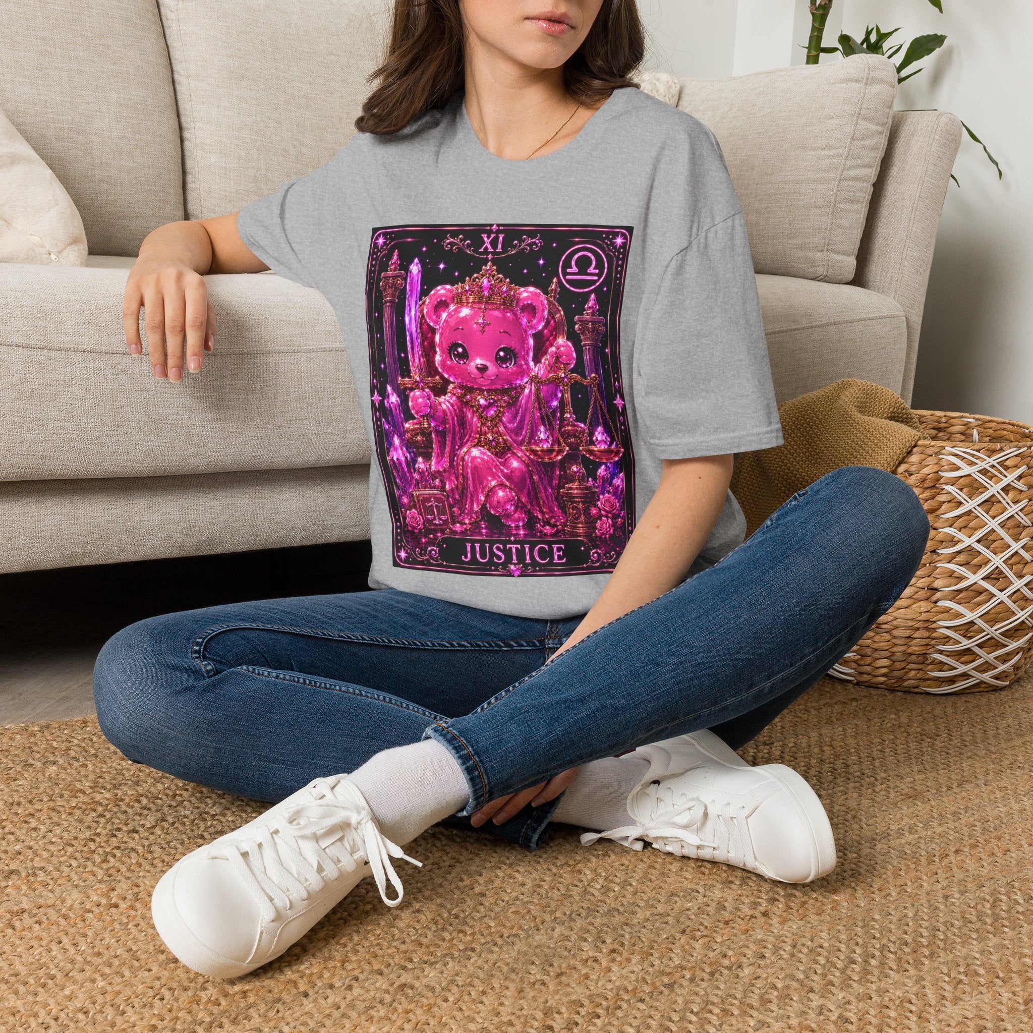 Justice Tarot Oozy Bear Gummy Special Addition— Graphic Shirt