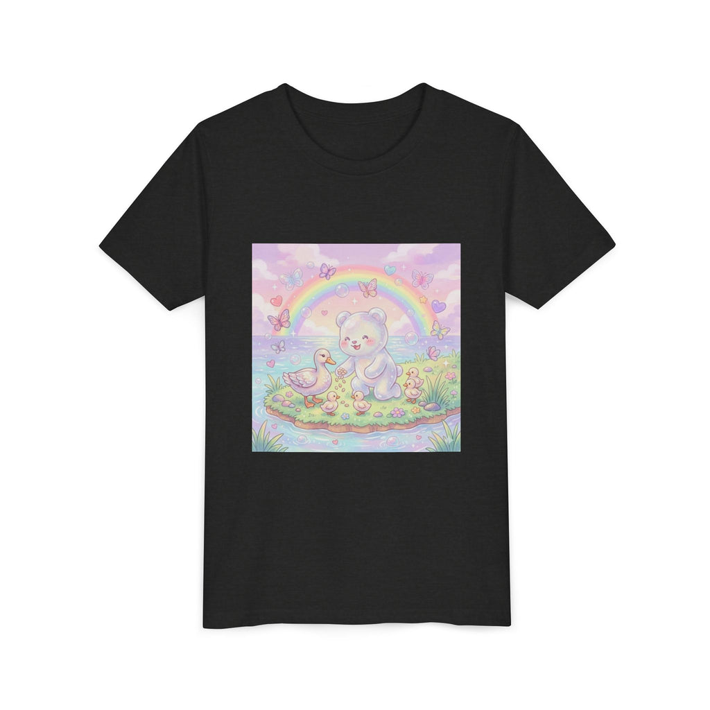 Duck Feeding, Gooey Gummy Friend- Graphic T-Shirt