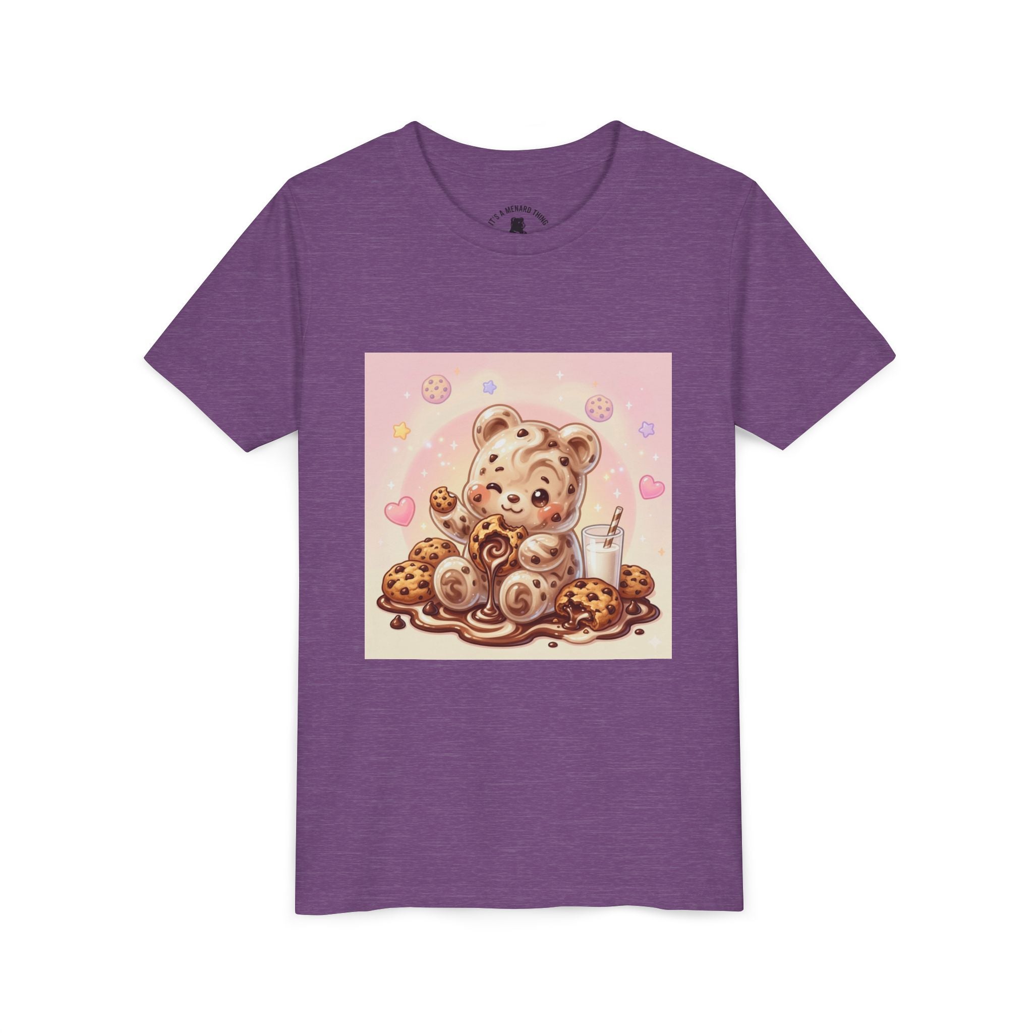 Cookies & Milk Gooey Fudge Gummy Bear Graphic Shirt