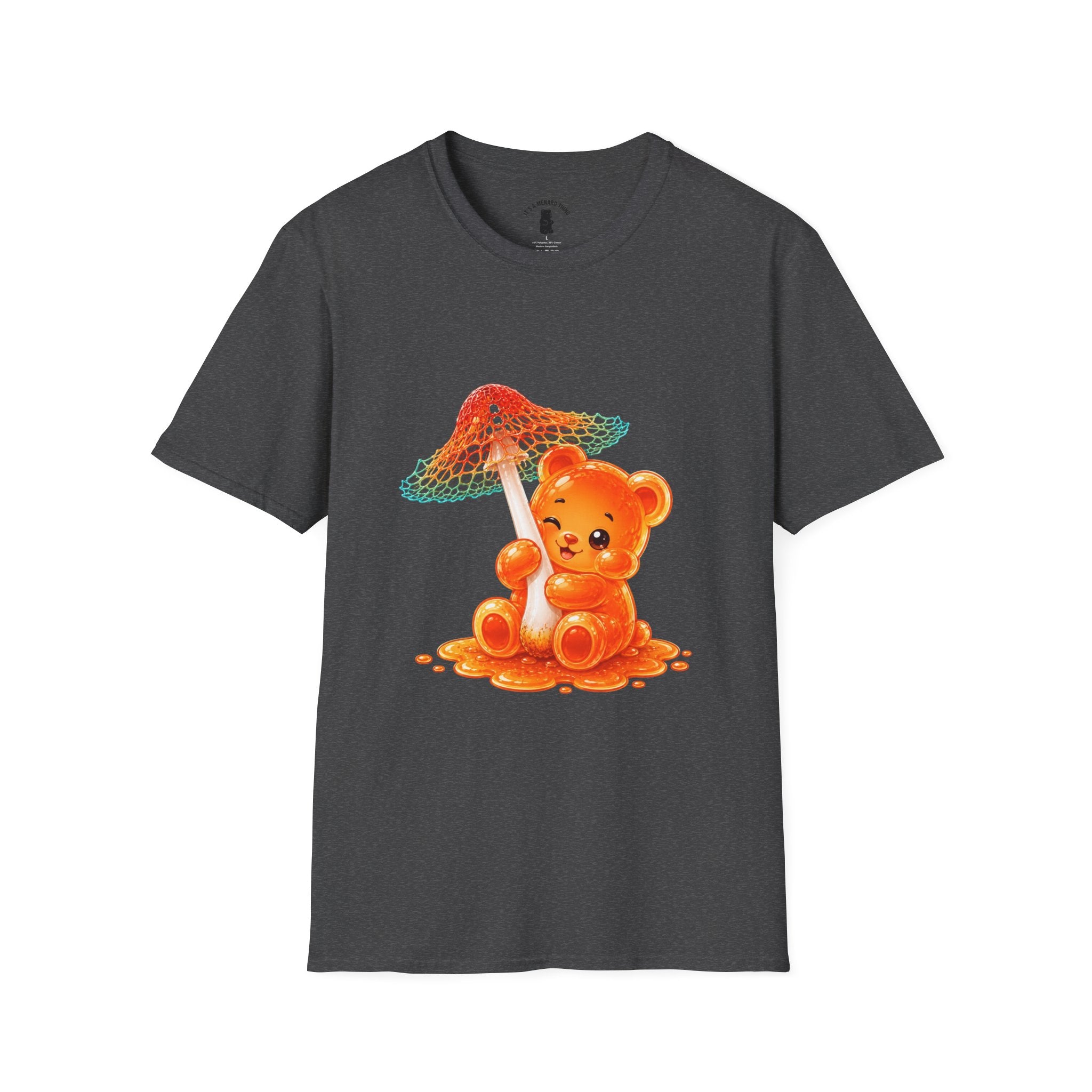 Rare Orange and Green Mushroom, Oozy Bear Gummy Friend Special- Graphic Shirt