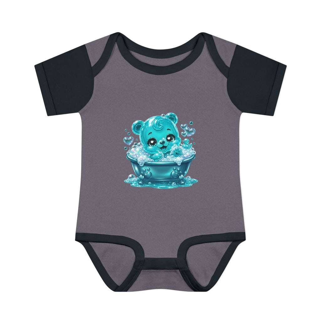 Adorable Bubble Bath Oozy Baby Gummy Bear Cutie Addition- Graphic Onesie