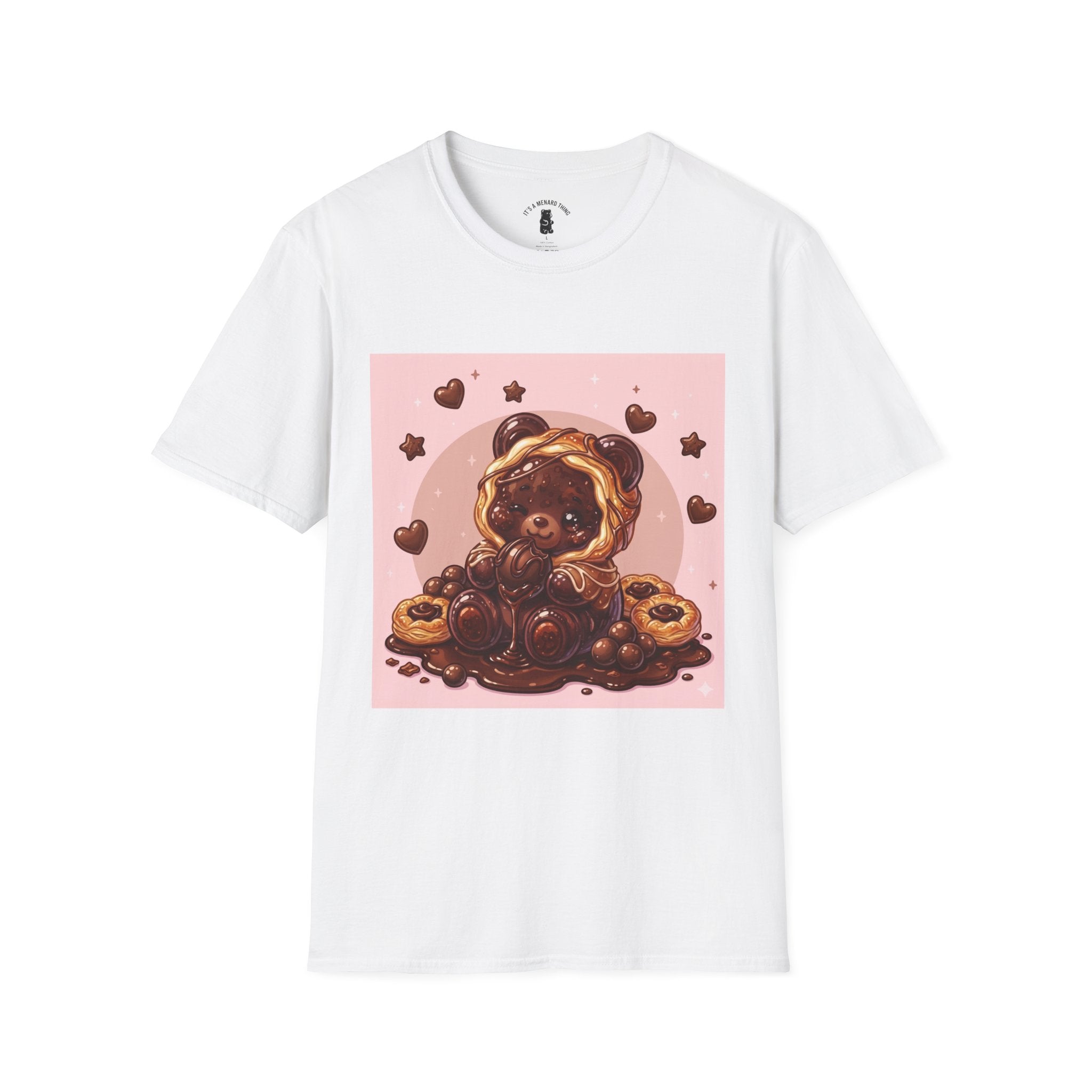 Chocolate Danish Gooey Gummy Bear — Cute  Graphic T-Shirt
