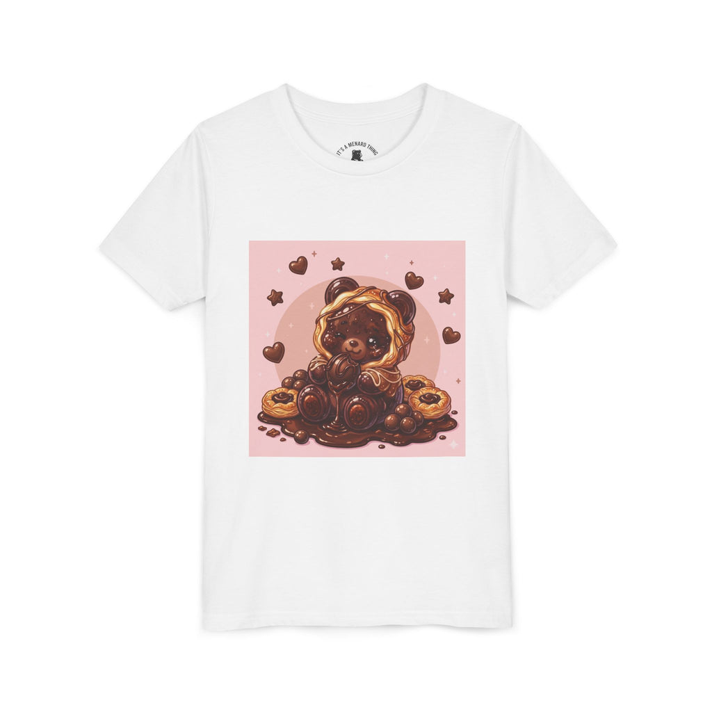 Chocolate Danish Gooey Gummy Bear Cute Kids Shirt