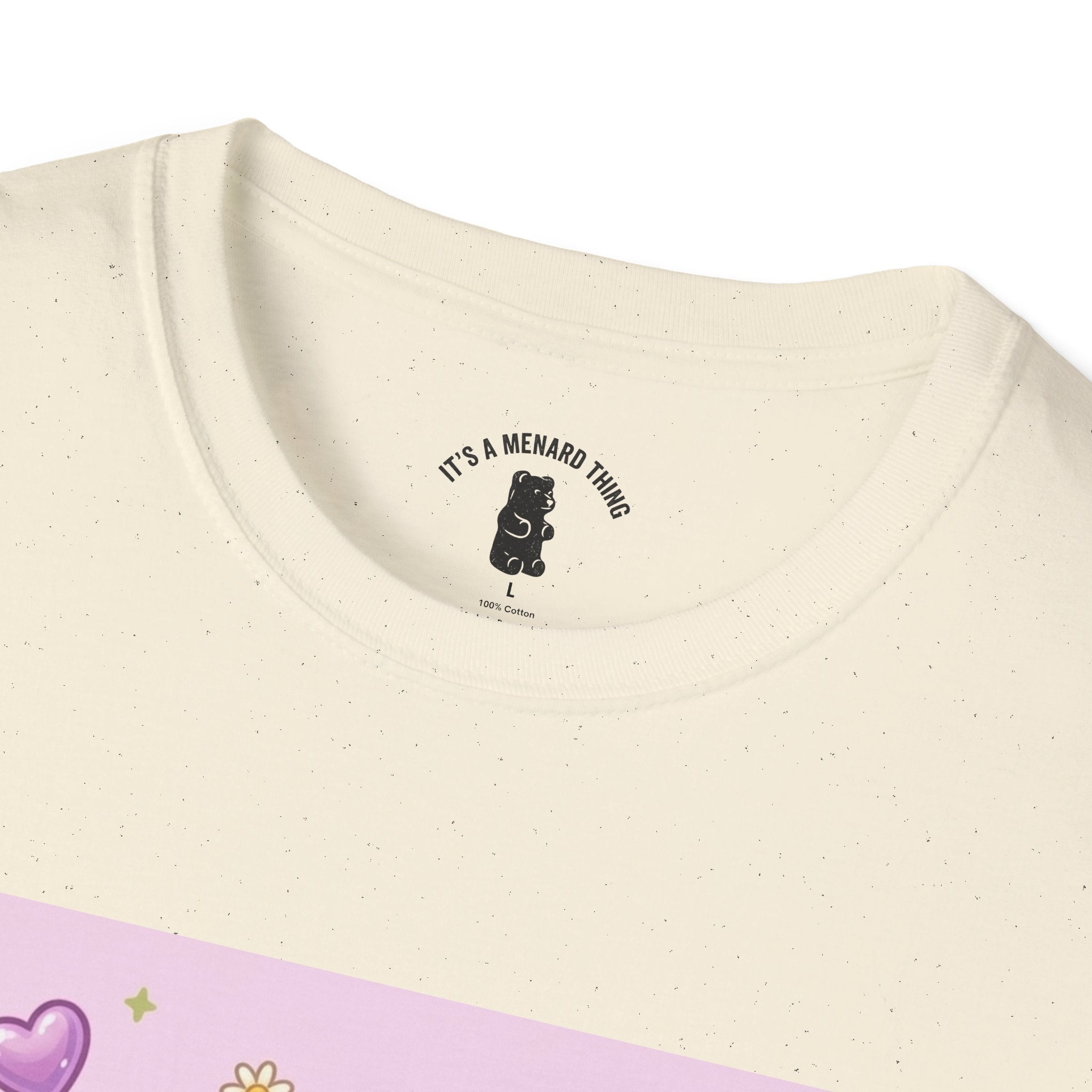 Cute Honey Herbal Tea Gooey Gummy Bear — Kawaii Graphic T-Shirt