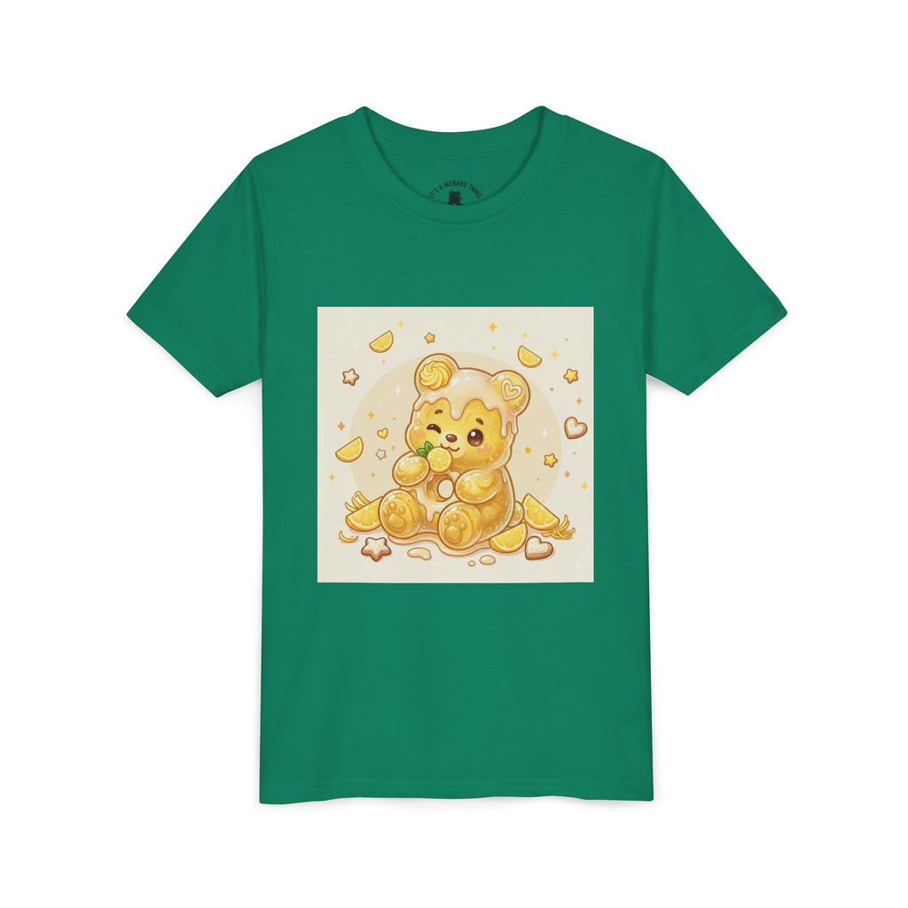 Lemon Bunt Cake Gooey Gummy bear Kids Shirt