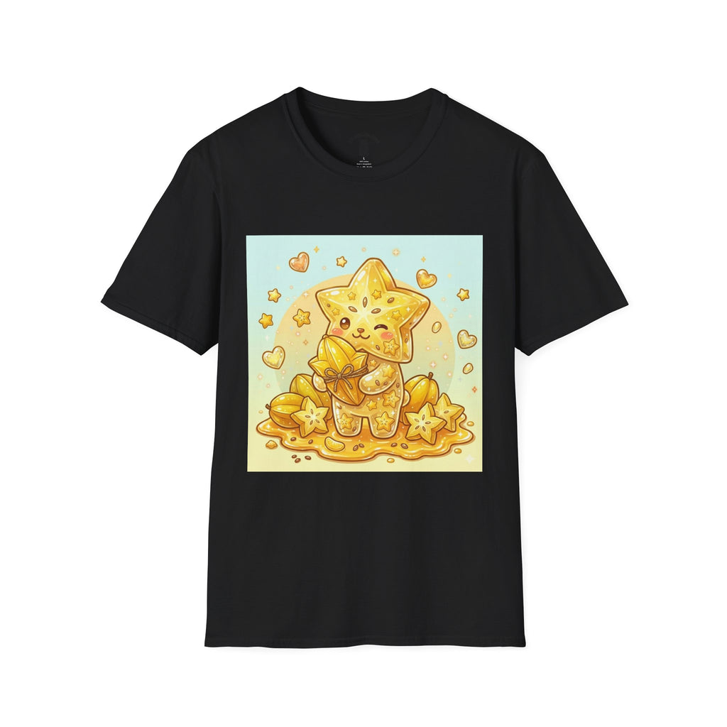 Star Fruit Special Exotic Fruit Oozy Bear Gummy Friend- Kawaii Graphic Shirt
