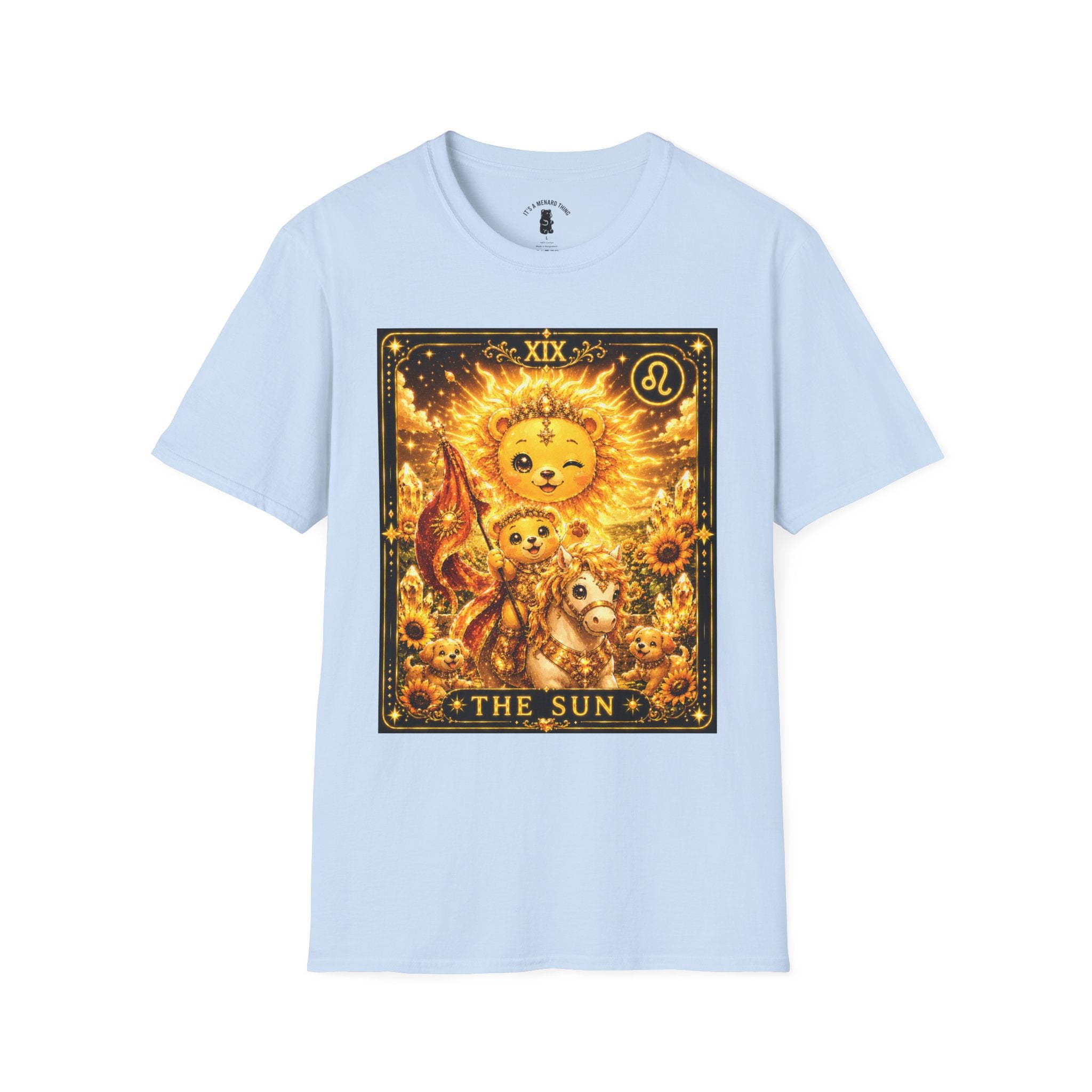The Sun Tarot Card Golden Oozy Bears Special Addition- Graphic Shirt