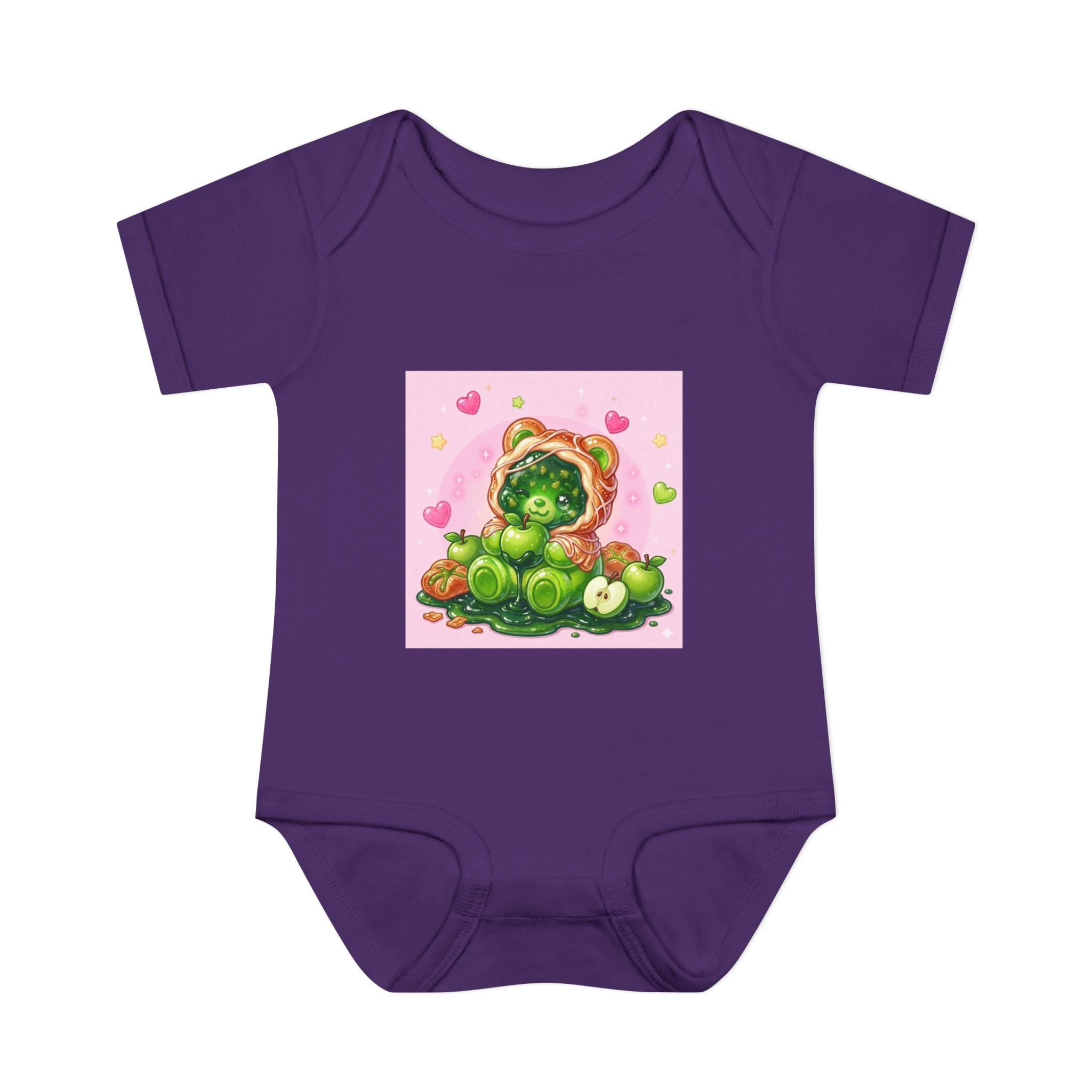 Green Apple Danish Gooey Gummy Bear in Puff PJs