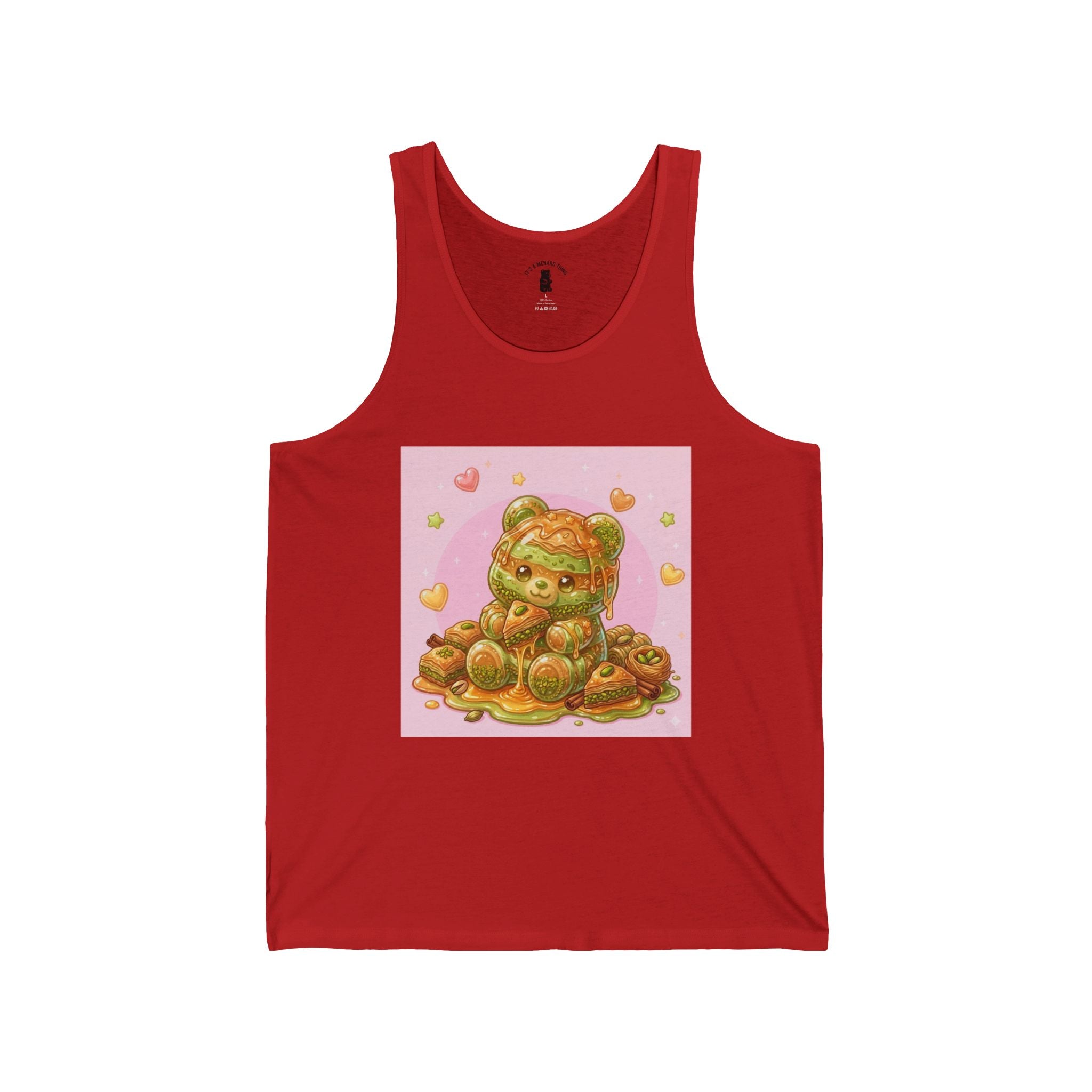 Give me a Piece of Baklava, Special Gooey Gummy Bear — Kawaii Graphic Tank