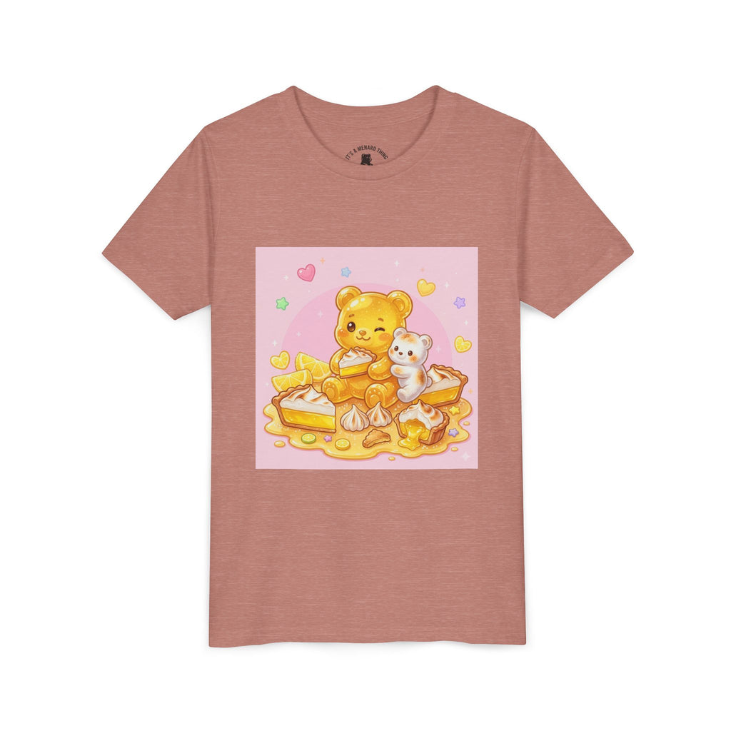 Lemon Meringue Pie Gooey Gummy bear Youth Tee