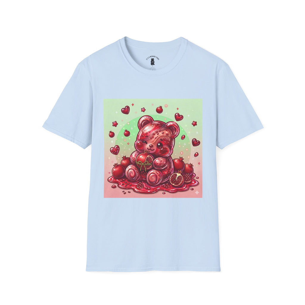 Pomegrante Red Gooey Gummy Bear — Cute Graphic Tee