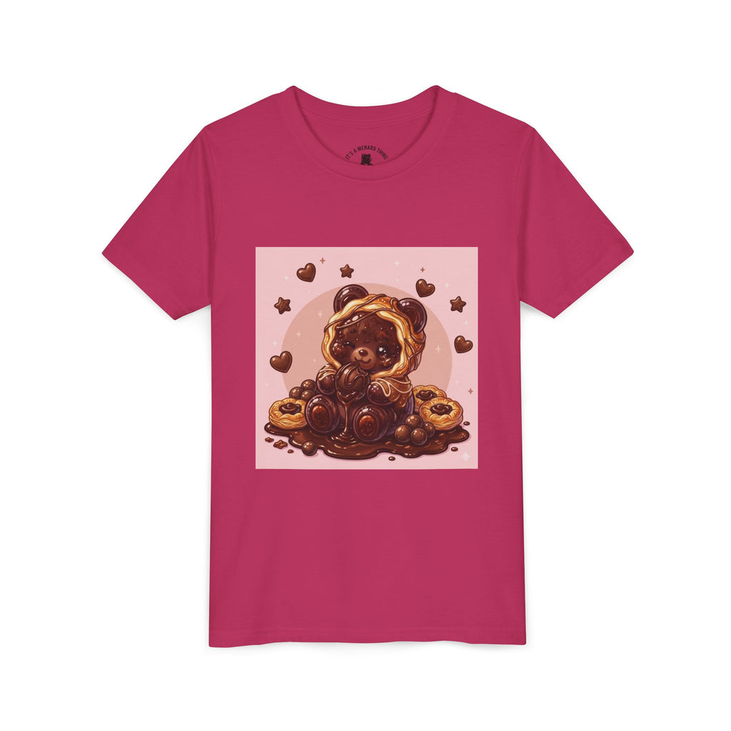 Chocolate Danish Gooey Gummy Bear Cute Kids Shirt