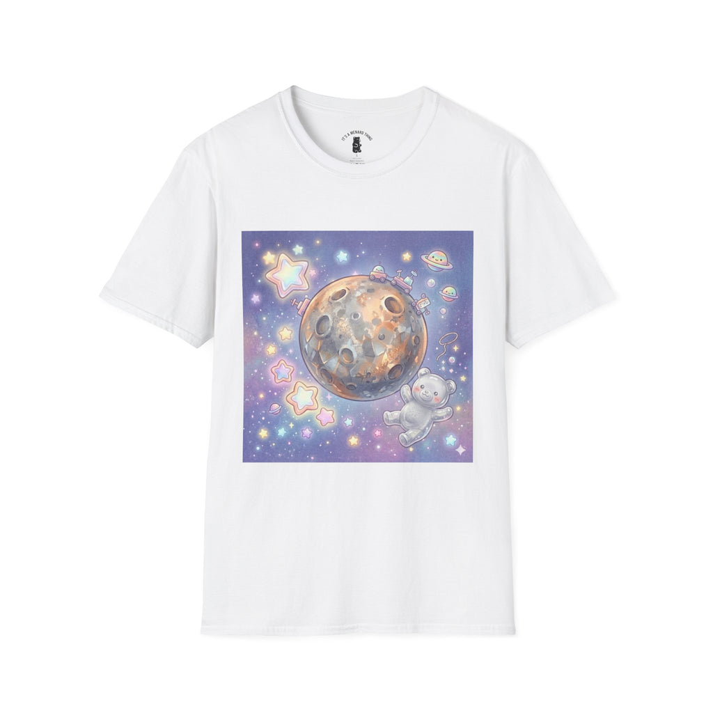 Smart as Me called Mercury Silver crystal Gooey Gummy Bear — Kawaii Graphic T-Shirt