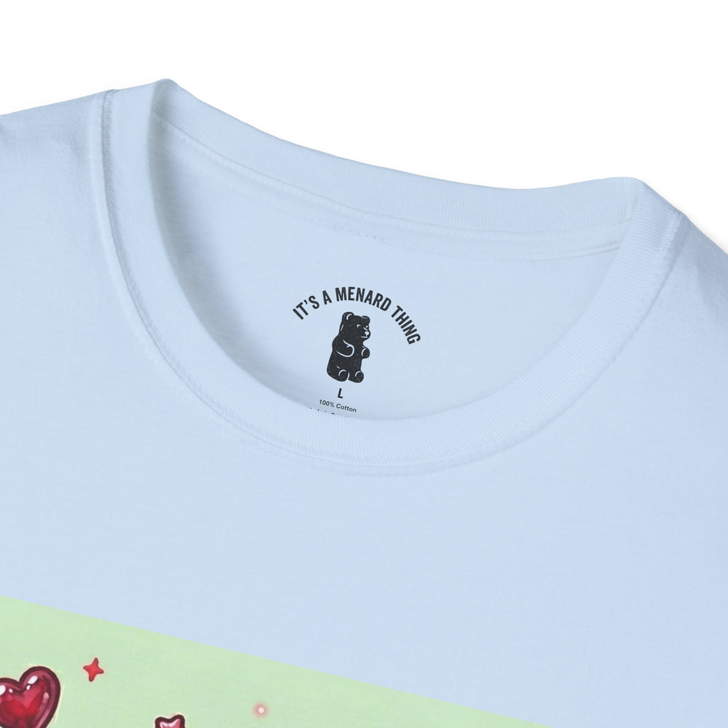 Pomegrante Red Gooey Gummy Bear — Cute Graphic Tee
