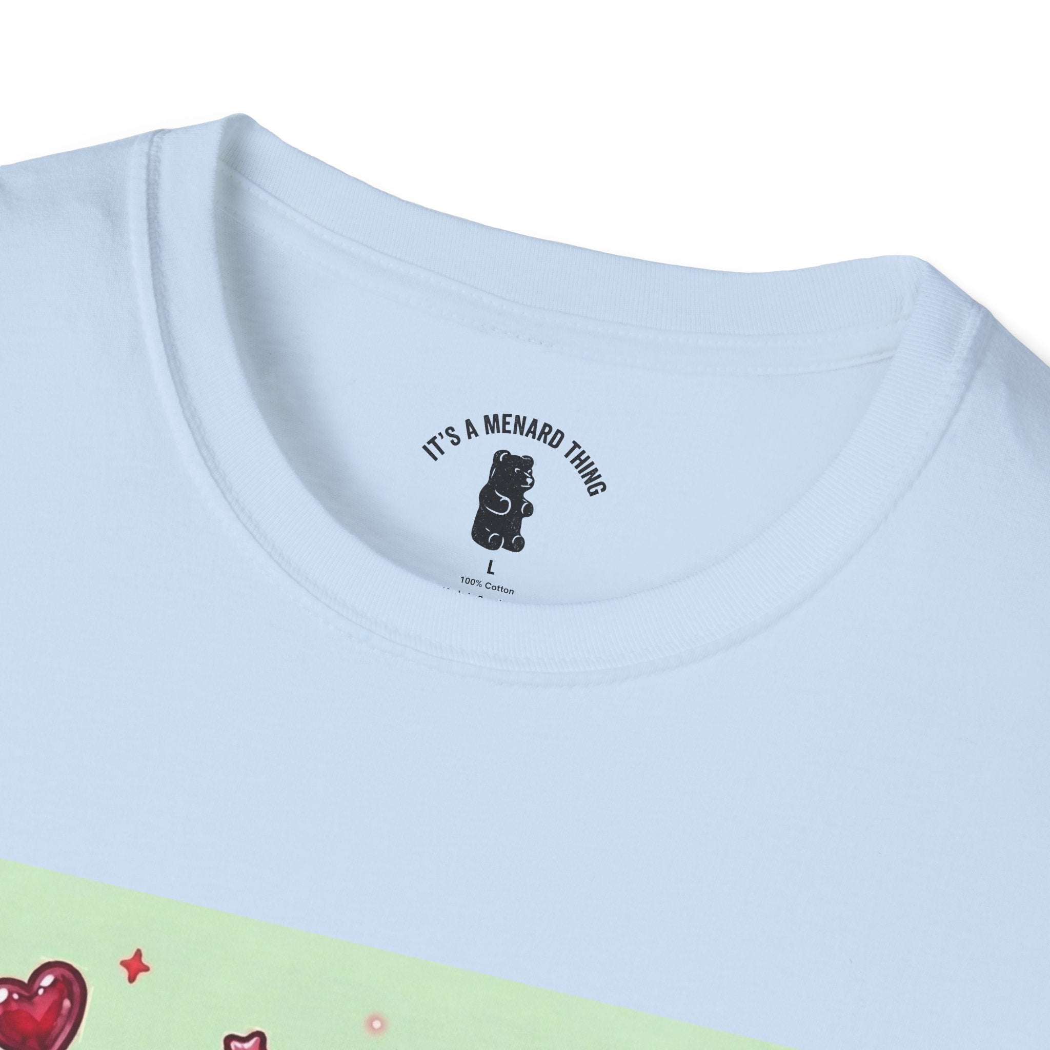 Pomegrante Red Gooey Gummy Bear — Cute Graphic Tee