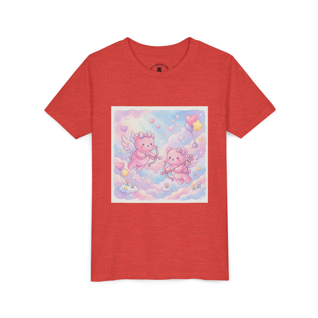 Cherub Angels Gooey Gummy Bear Friends- Hearts Pastel Cloud Graphic