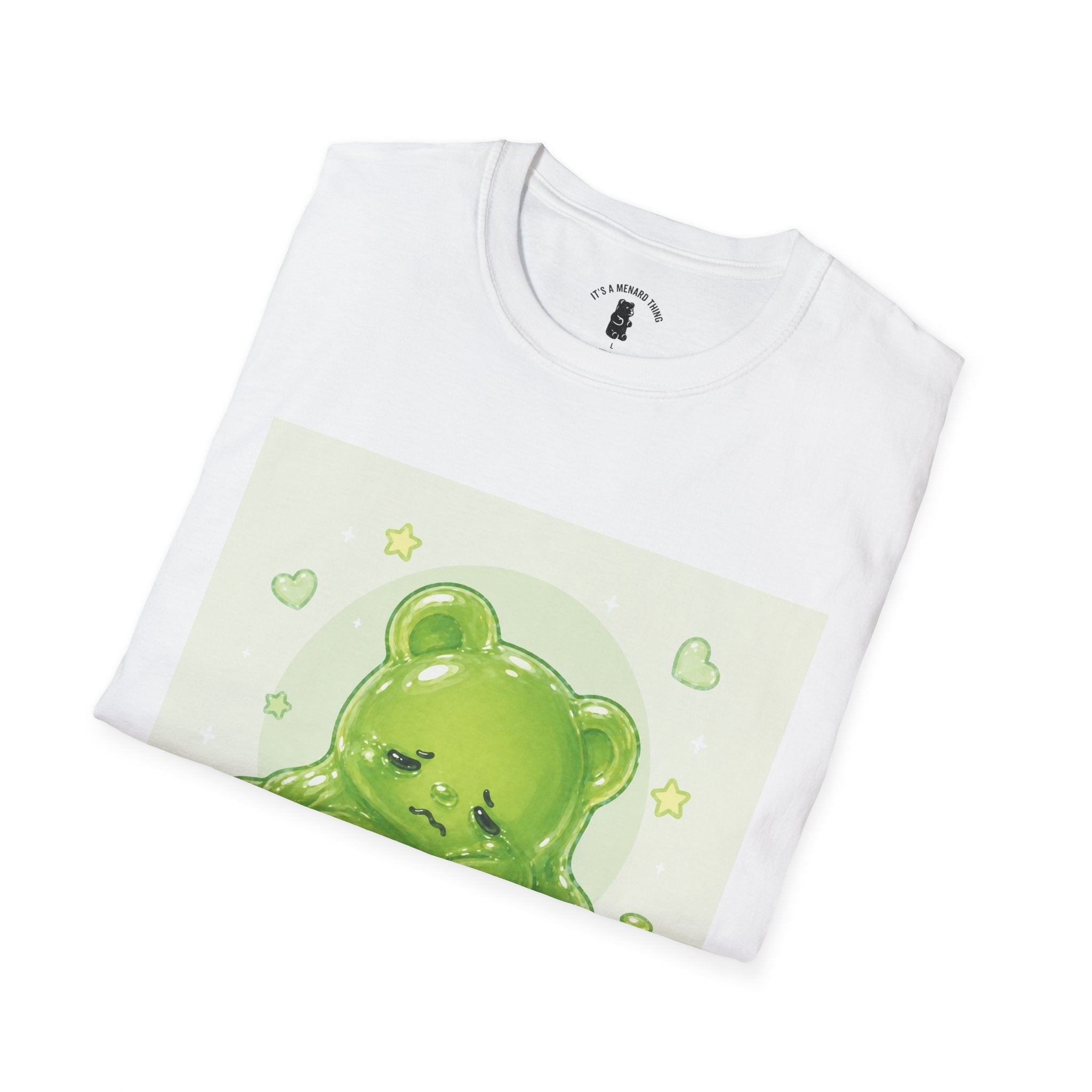 "I Tried." Green Gooey Gummy Bear- Graphic Tee