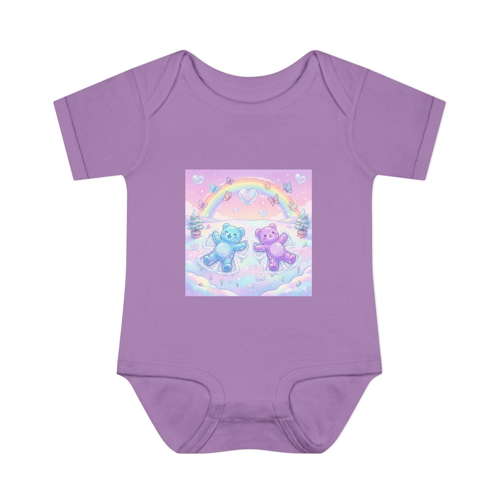 Twin Snow Angel Gooey Gummy Bears Infant Bodysuit — Cute Baby Onesie