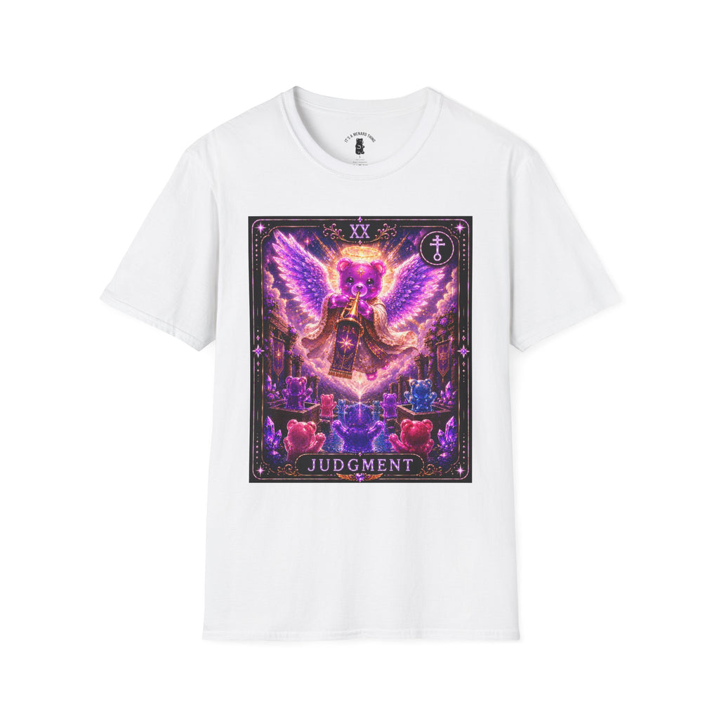 Judgment Tarot Mystic Purple Angel Oozy Bear Gummy Special Addition- Graphic Shirt