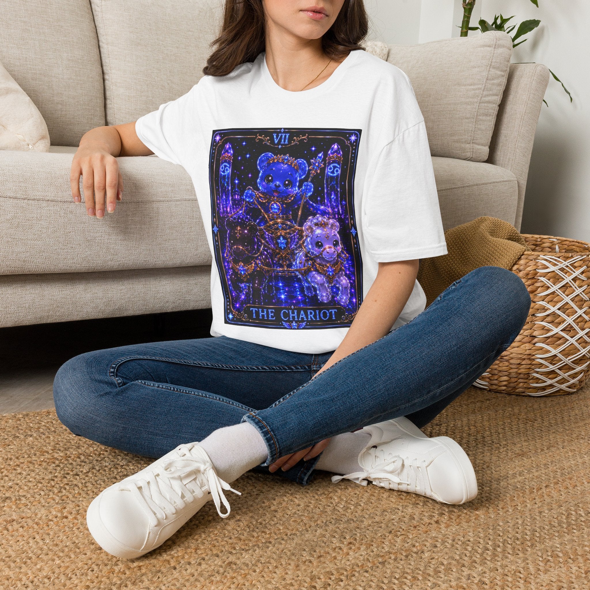 The Chariot Tarot Cosmic Oozy Bear Friend Special Addition- Graphic Shirt