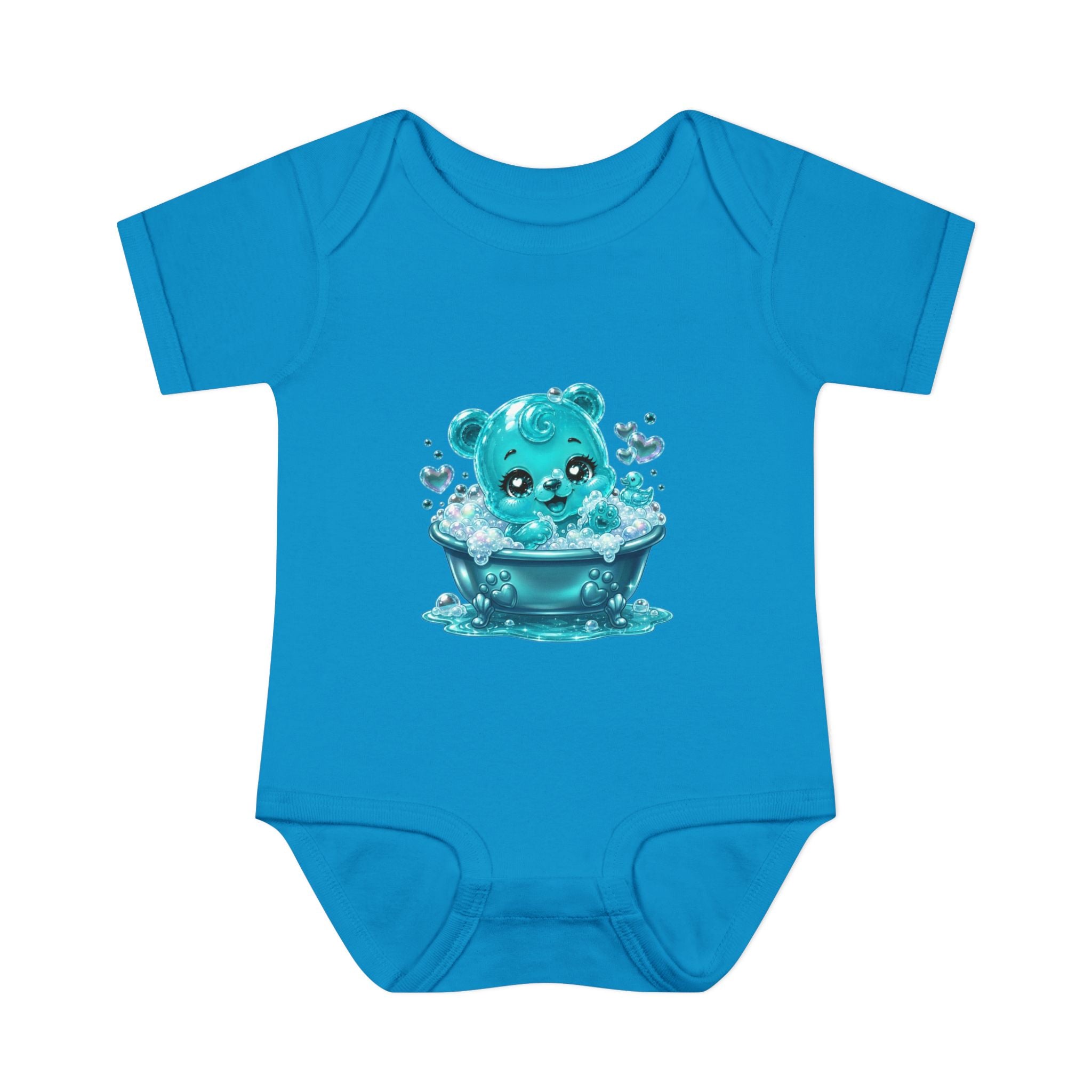 Adorable Bubble Bath Oozy Baby Gummy Bear Cutie Addition- Graphic Onesie