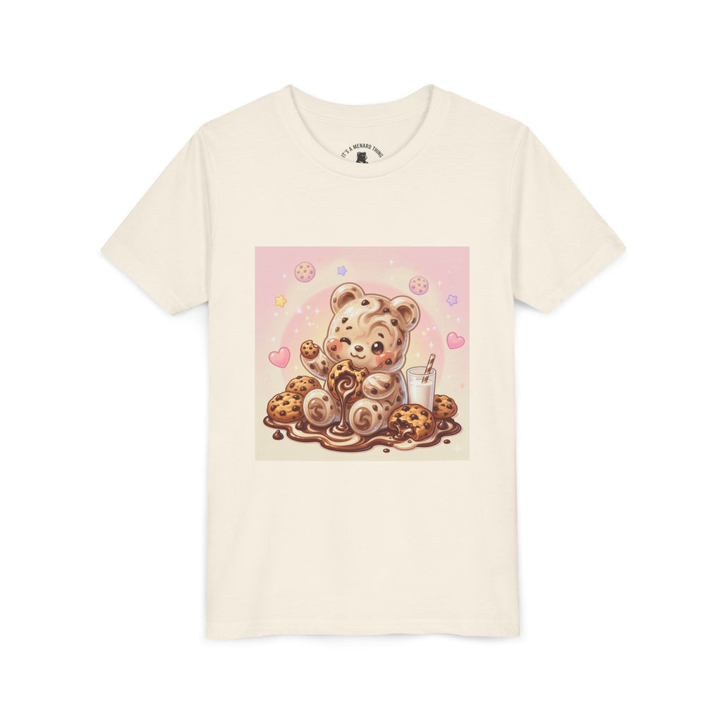 Cookies & Milk Gooey Fudge Gummy Bear Graphic Shirt