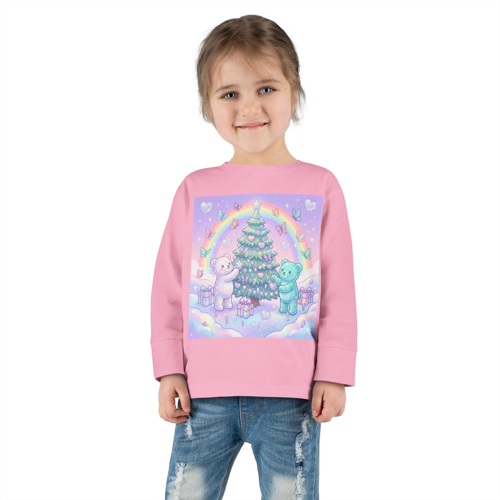 Christmas Tree Holiday Special, Oozy Bear Friends- Graphic Long Sleeve Shirts