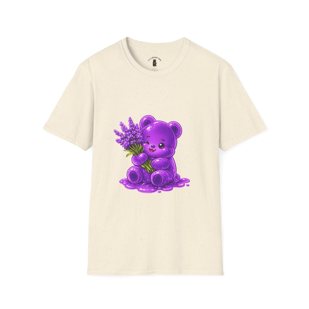 Special Lavender flower, Oozy Bear Gummy Friend- Graphic Shirt