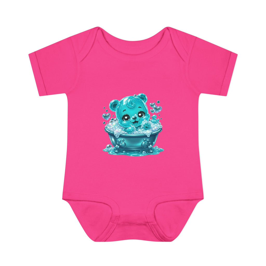 Adorable Bubble Bath Oozy Baby Gummy Bear Cutie Addition- Graphic Onesie