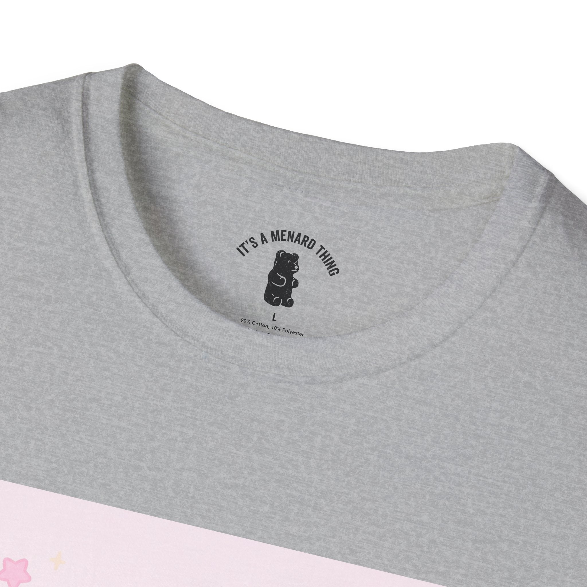 Crying Pink Gooey Gummy Bear- Graphic Tee