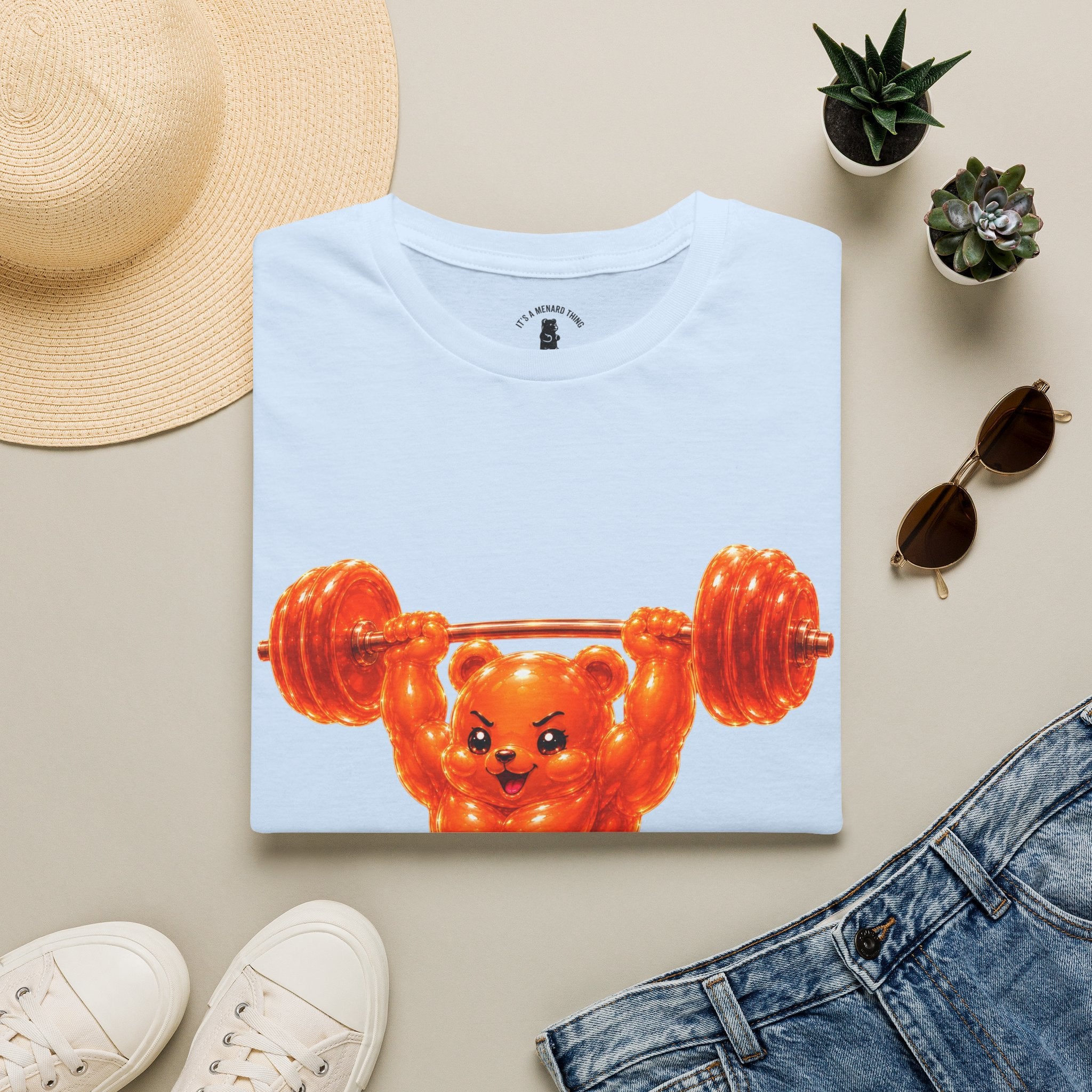 The Shredded Oozy Bear Special Neon Addition- Graphic Shirt