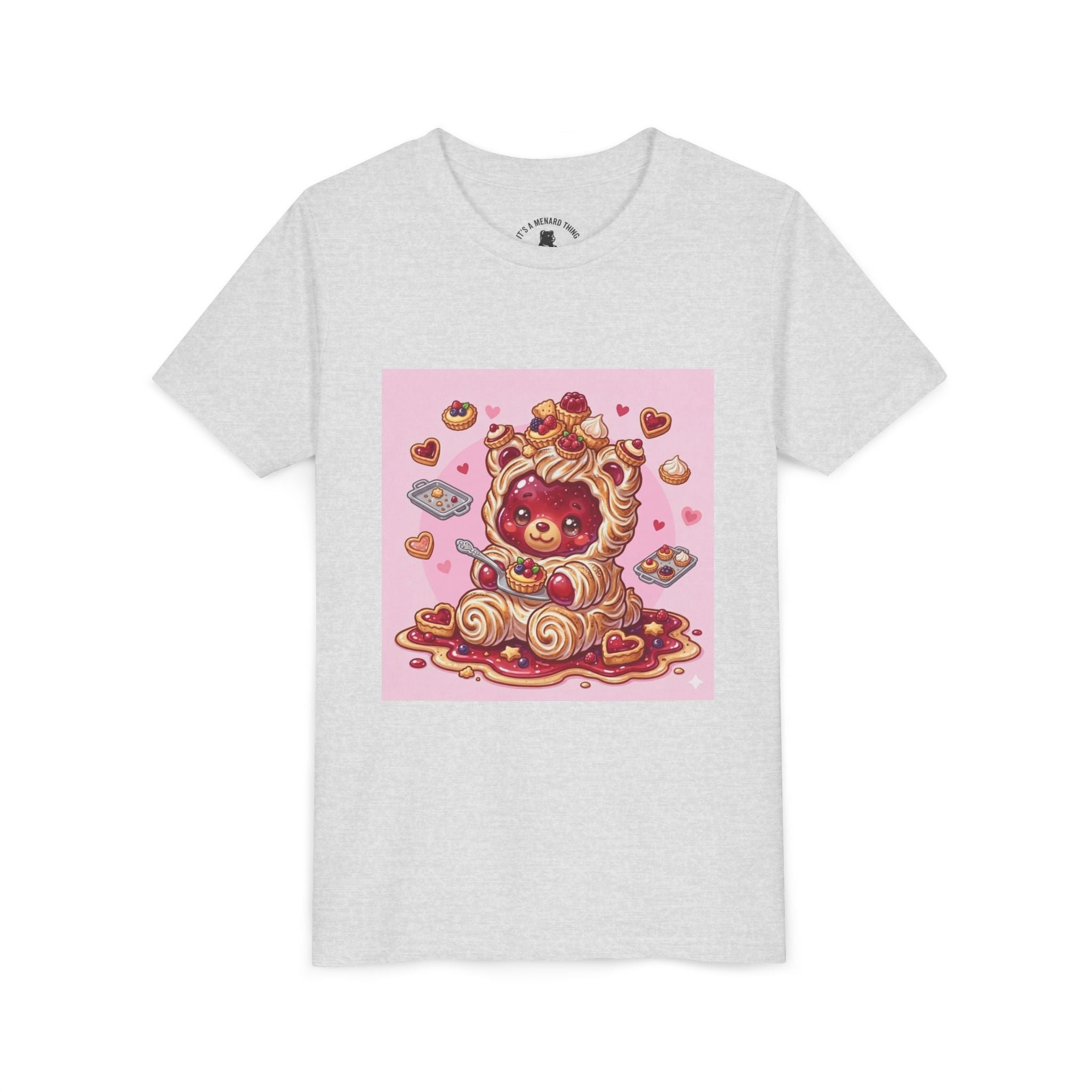Whipper Berry Tart Gooey Gummy Bear Graphic Youth Shirt