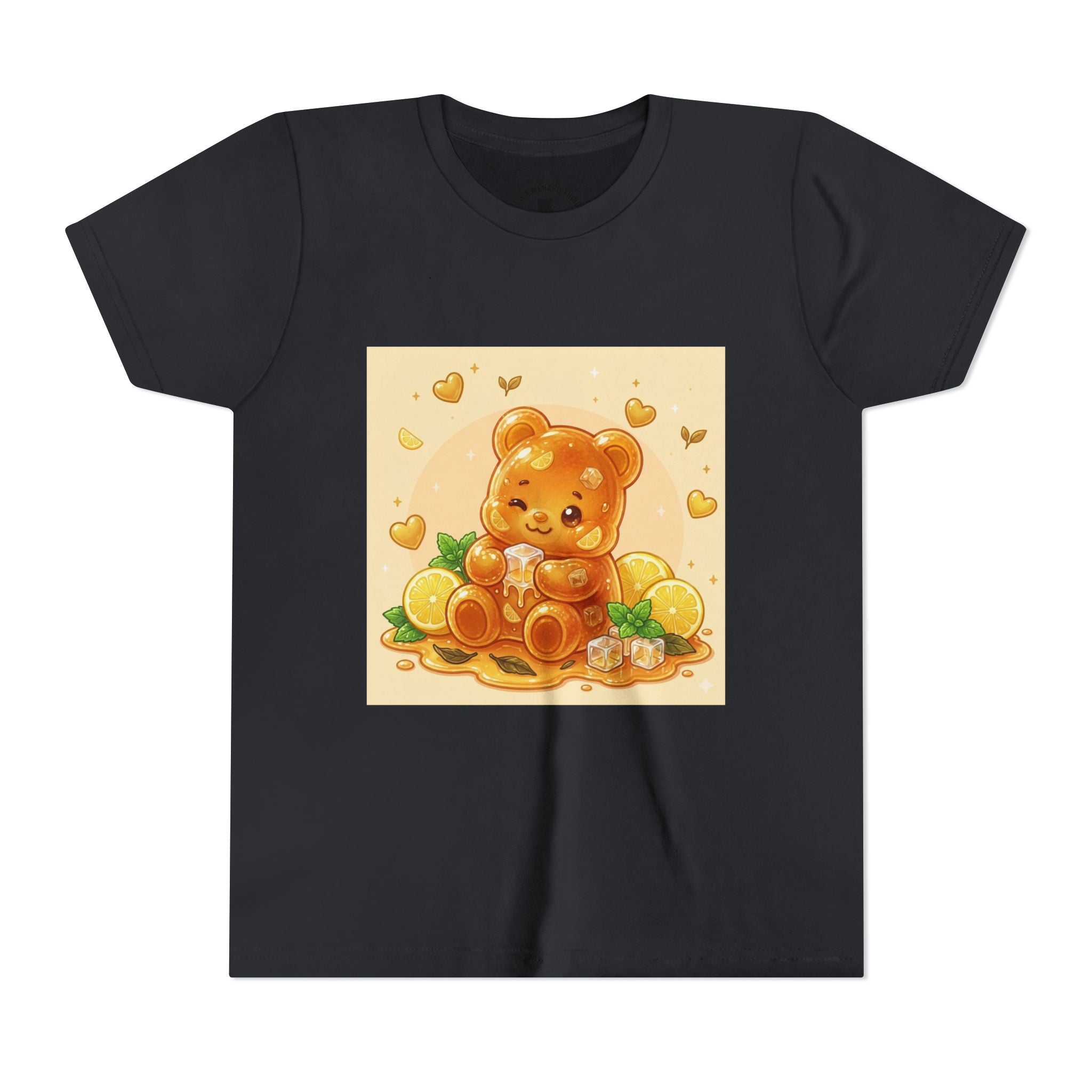 Honey Lemon Iced-Tea Gooey Gummy Bear Youth T-Shirt